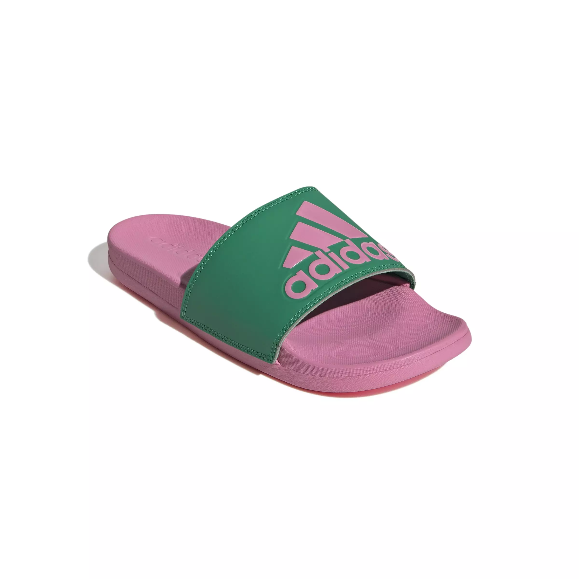 adidas Adilette Comfort "Bliss Pink/Bliss Pink/Bliss Pink" Women's Slide - PINK/PINK/PINK