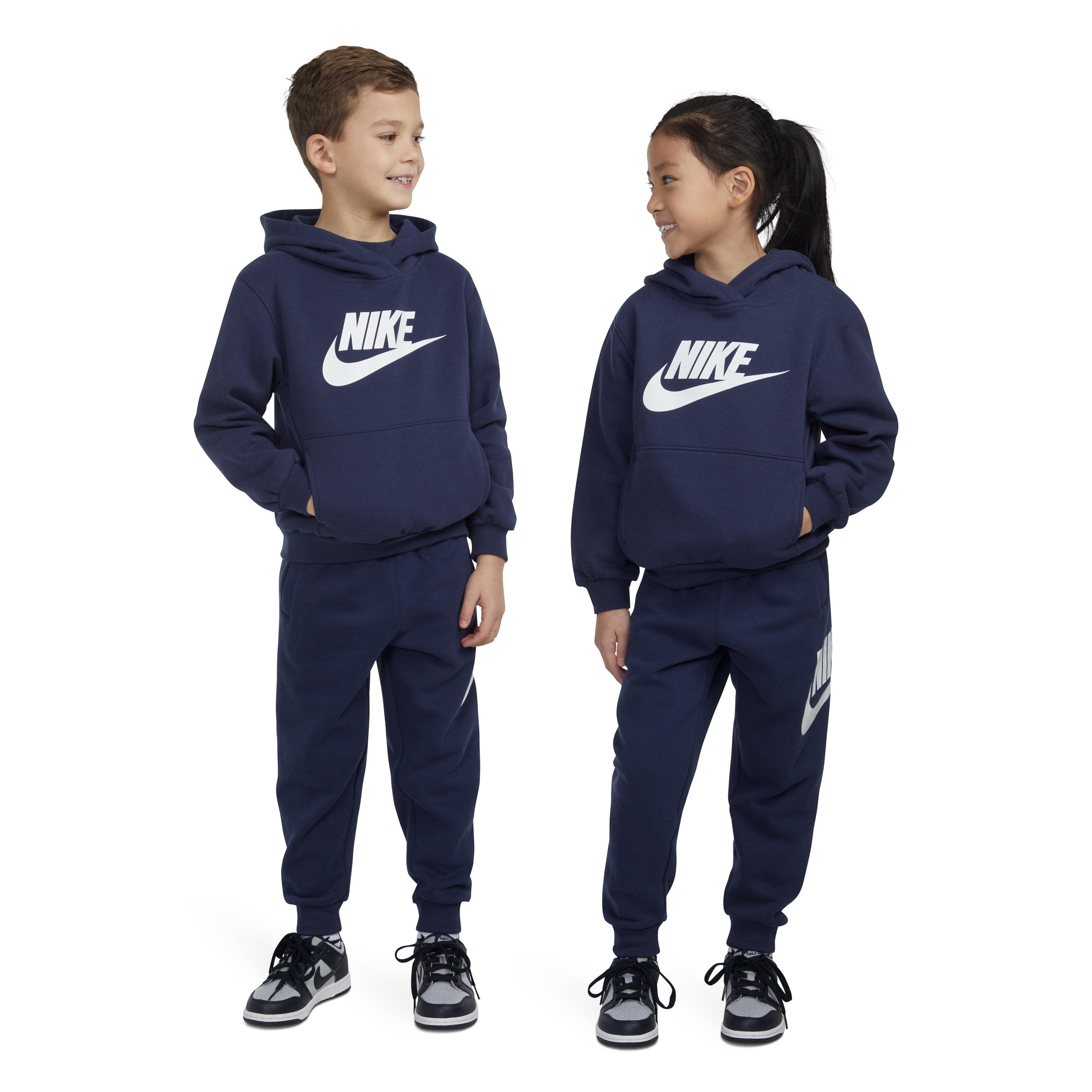 Nike Sportswear Club Fleece HBR Little Kids' Navy Hoodie