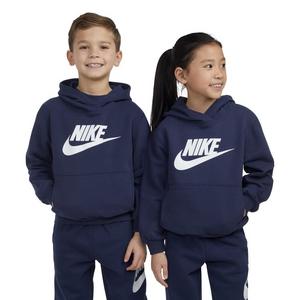 Nike Little Kids' Sportswear Club Fleece HBR Hoodie -Navy