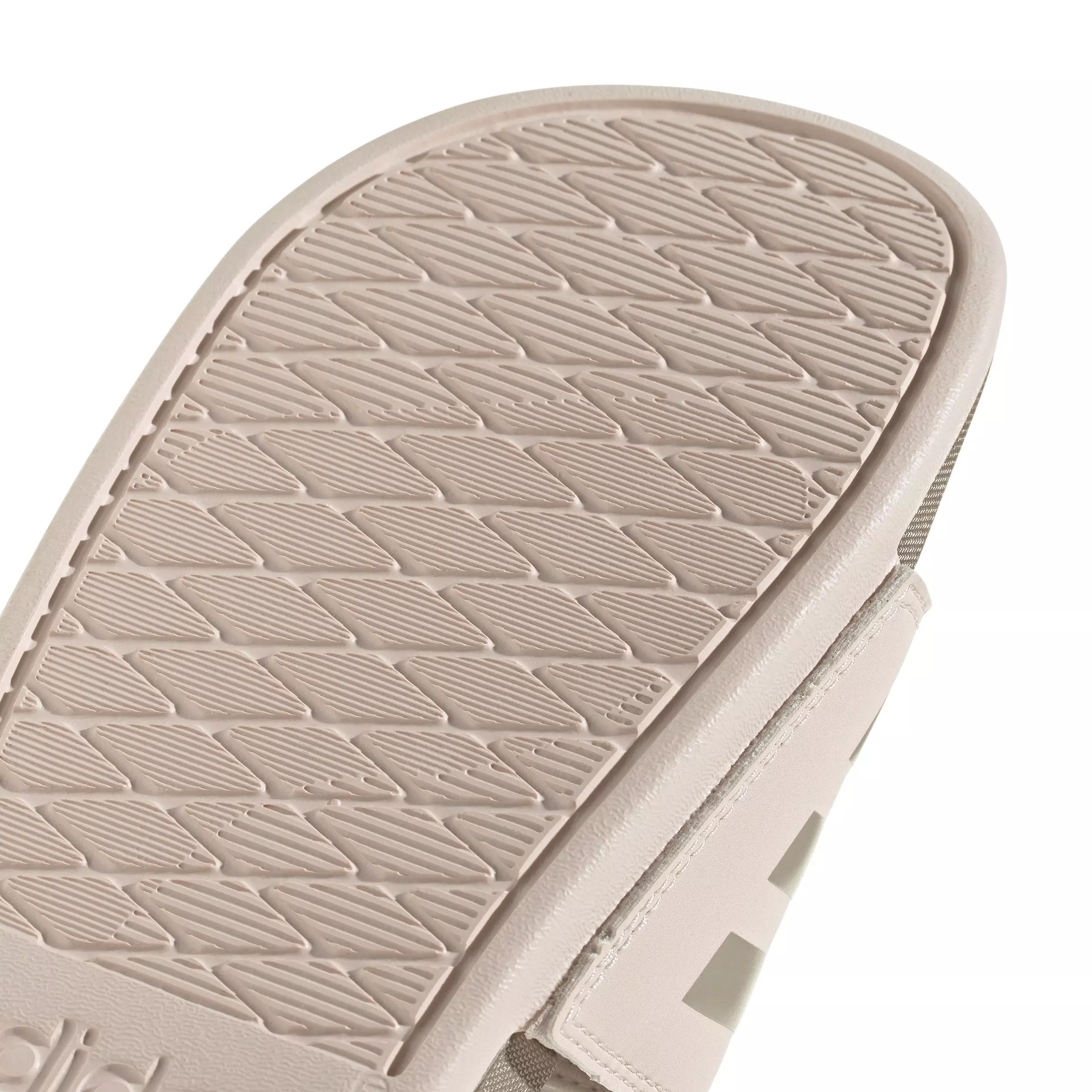 adidas Adilette Comfort "Wonder Quartz/Champagne Metallic" Women's Slide - QUARTZ/CHAMPAGNE