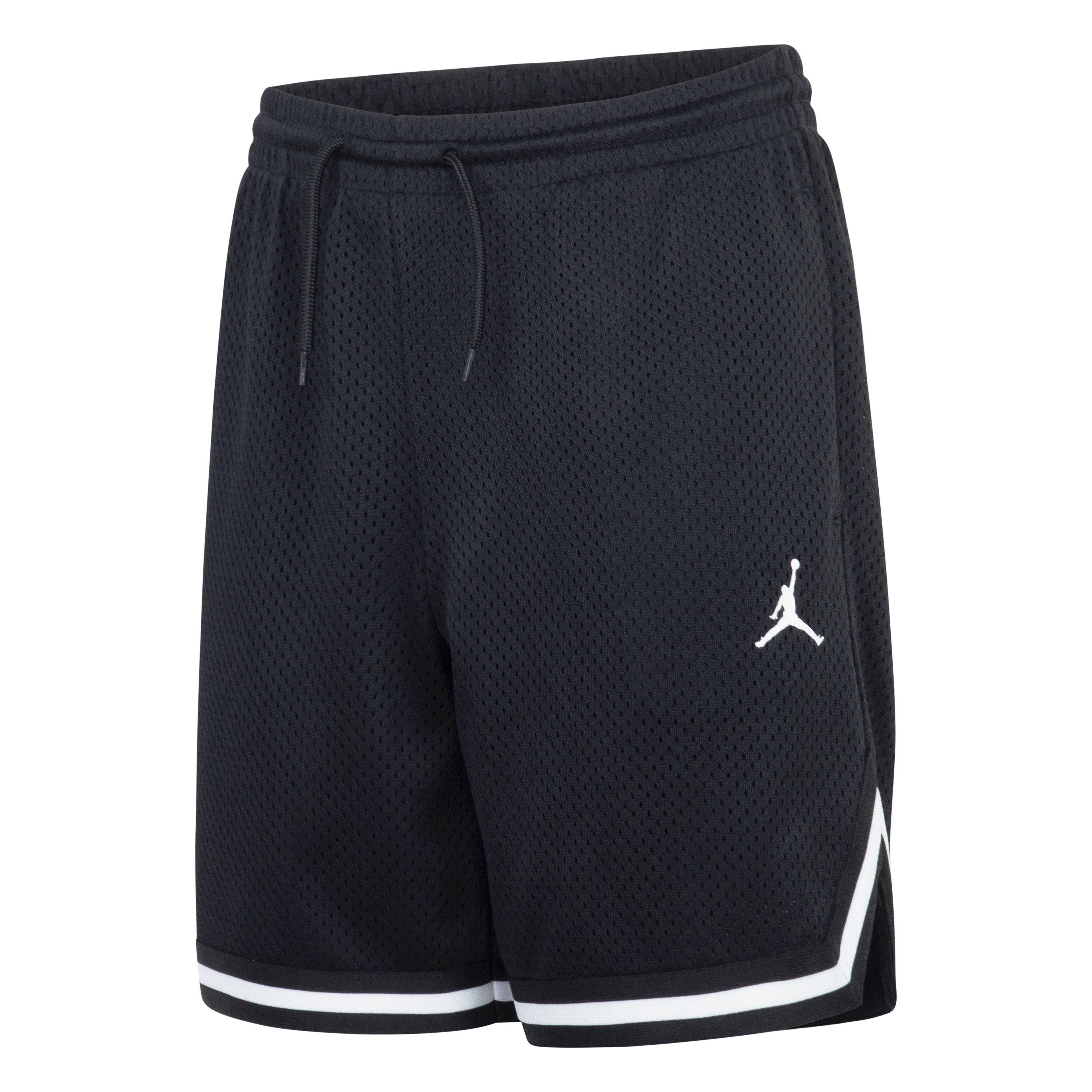 Jordan Taping Mesh Big Boys' Black Shorts