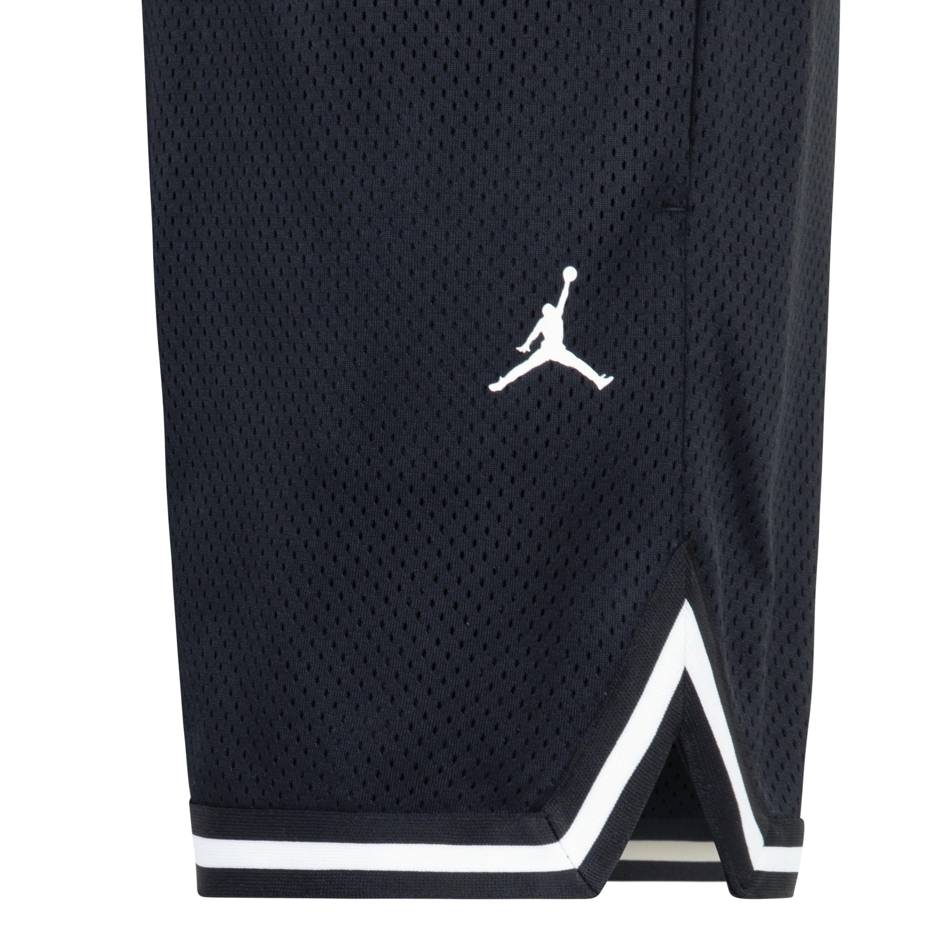 Jordan Taping Mesh Big Boys' Black Shorts