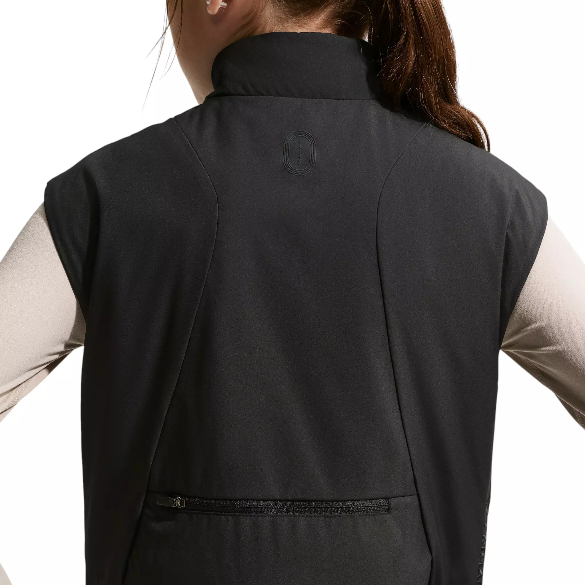 Nike Big Girls' MAVN STORM-Fit Gilet Vest - Black - BLACK