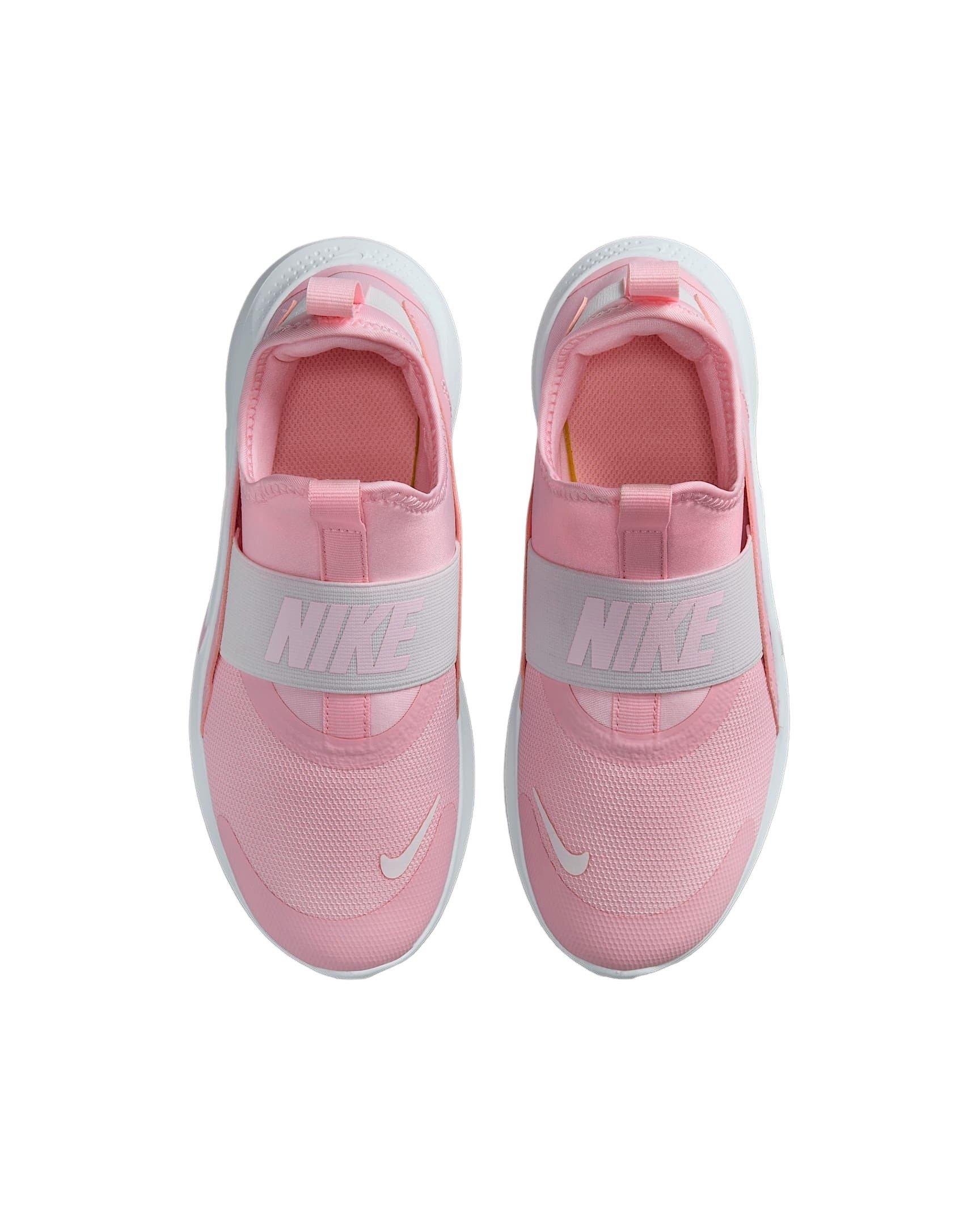 Nike Flex Runner 4 Grade School Girls' "Medium Soft Pink/Pink Foam/White" Running Shoe