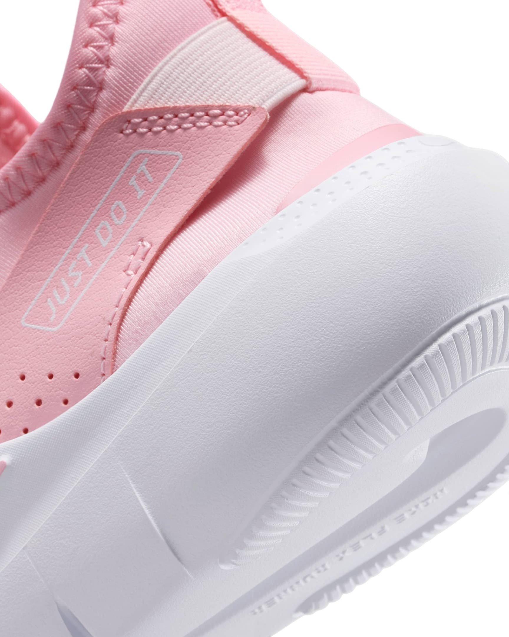 Nike Flex Runner 4 Grade School Girls' "Medium Soft Pink/Pink Foam/White" Running Shoe