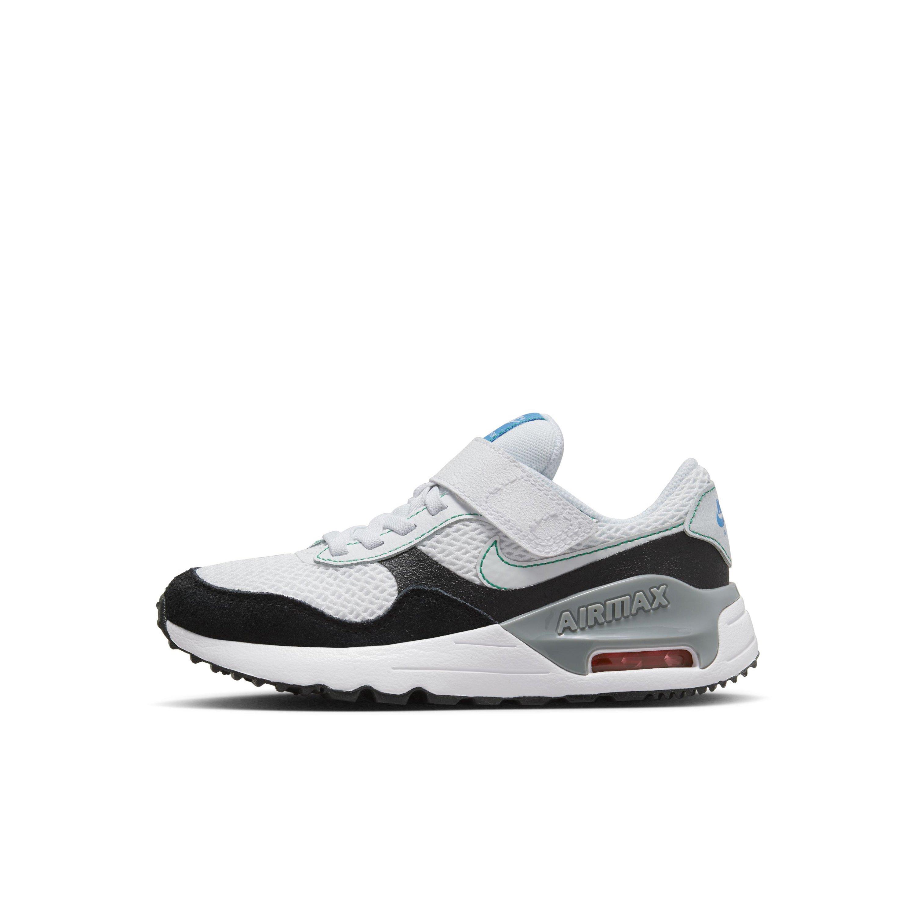 Nike Air Max SYSTM Preschool Boys' "White/Black/Cool Grey/Pure Platinum" Shoe