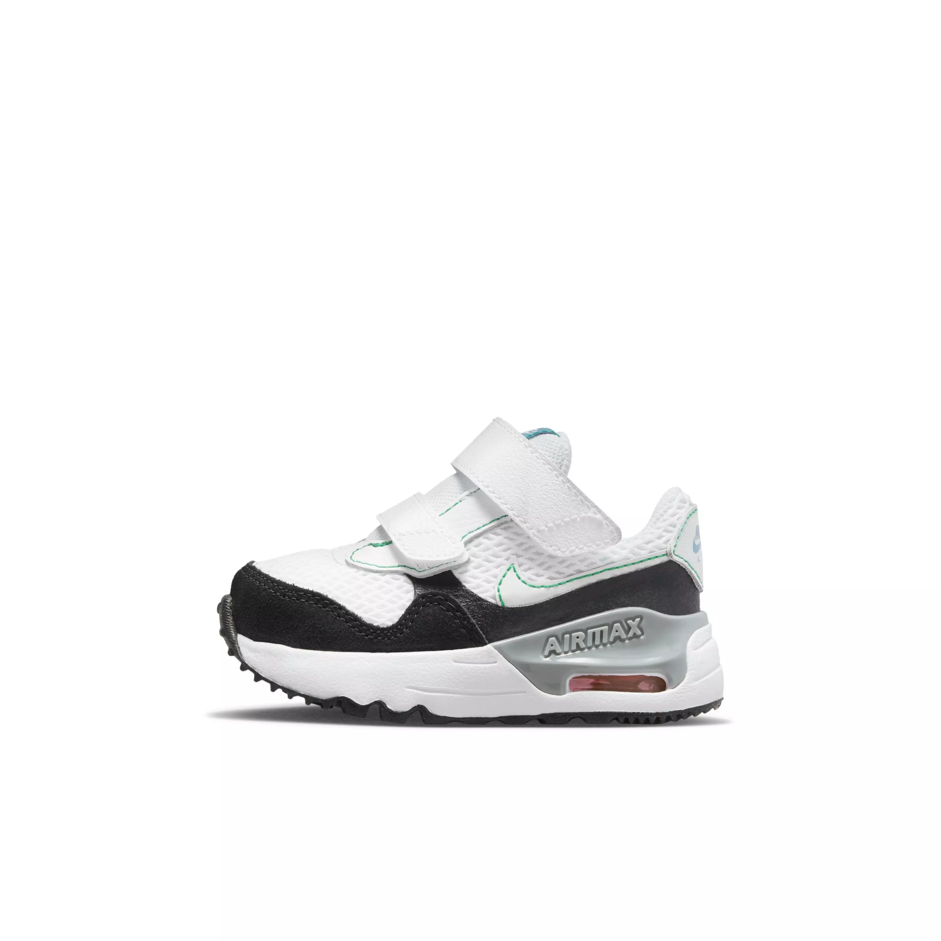 Nike Air Max SYSTM "White/Black/Cool Grey/Pure Platinum" Infant Boys' Shoe - WHITE/BLACK/GREY/PLATINUM