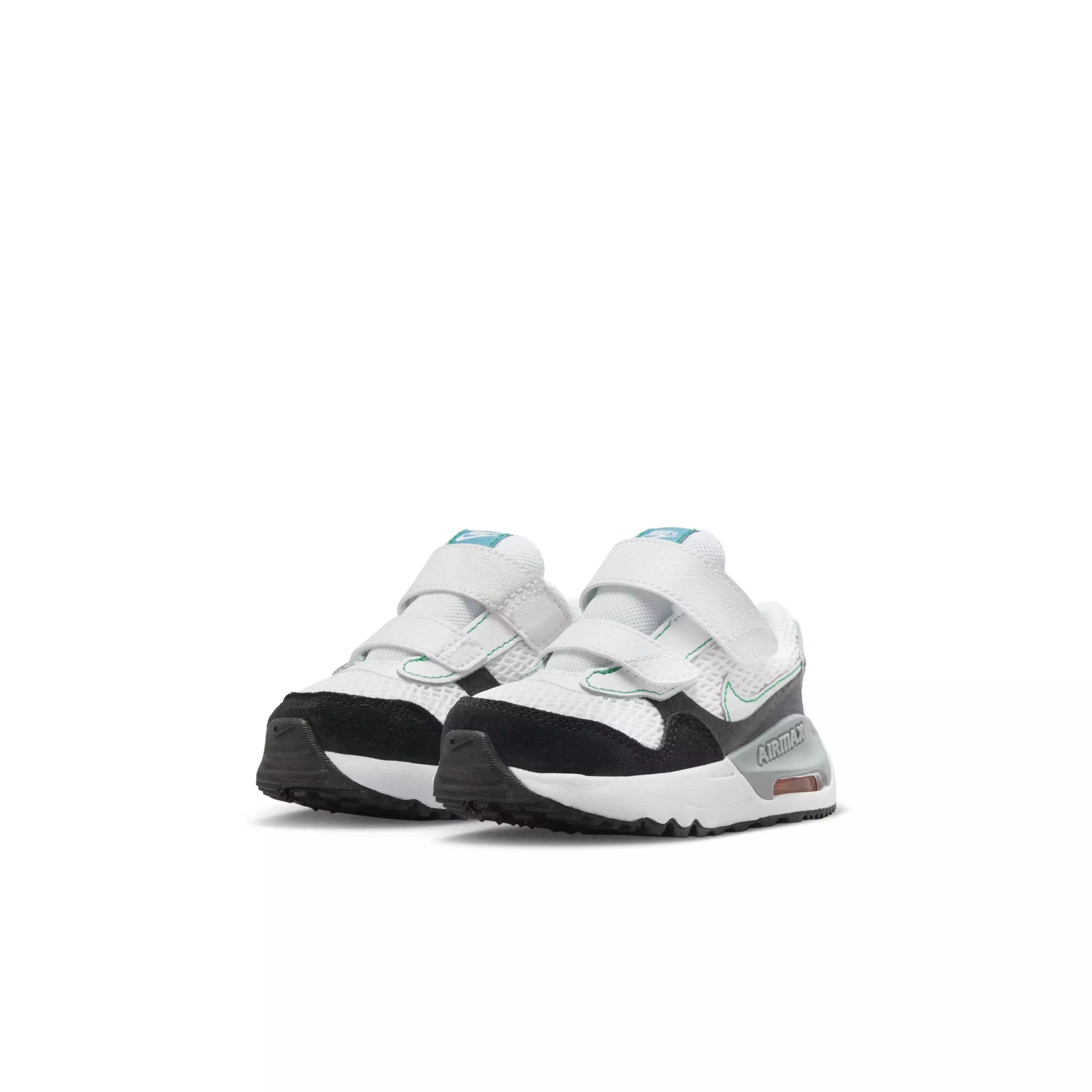 Nike Air Max SYSTM "White/Black/Cool Grey/Pure Platinum" Infant Boys' Shoe - WHITE/BLACK/GREY/PLATINUM