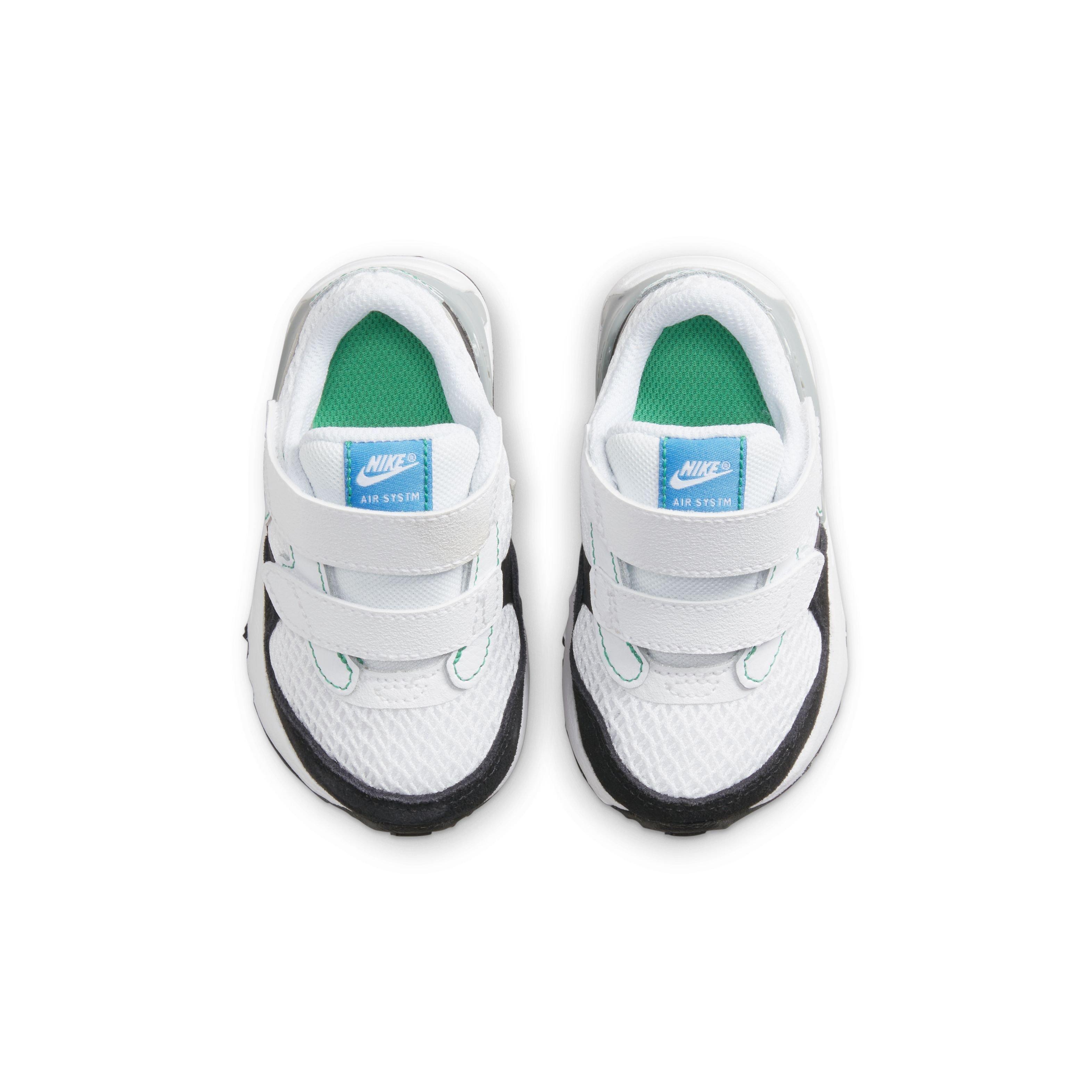 Nike Air Max SYSTM Infant Boys' "White/Black/Cool Grey/Pure Platinum" Shoe