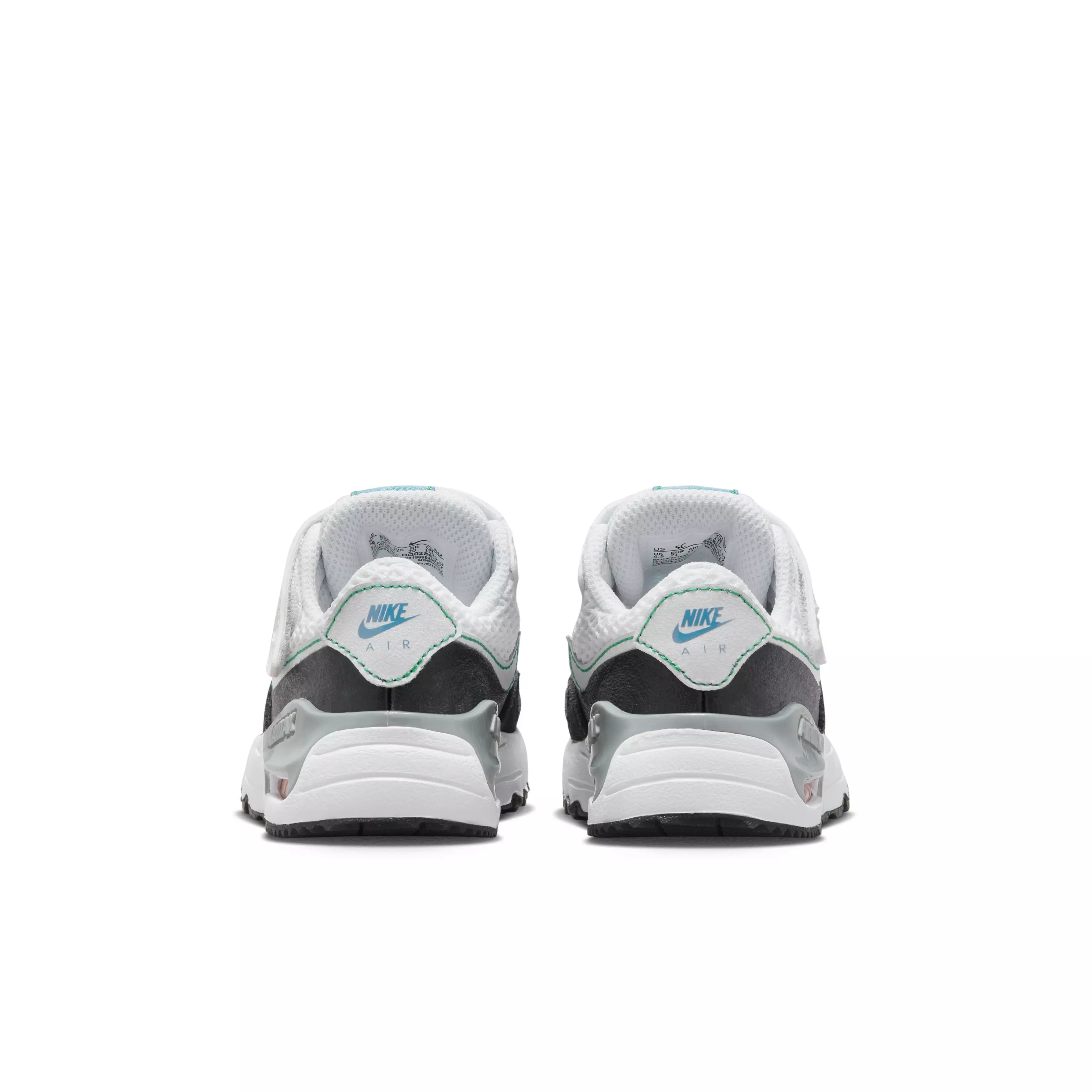 Nike Air Max SYSTM "White/Black/Cool Grey/Pure Platinum" Infant Boys' Shoe - WHITE/BLACK/GREY/PLATINUM