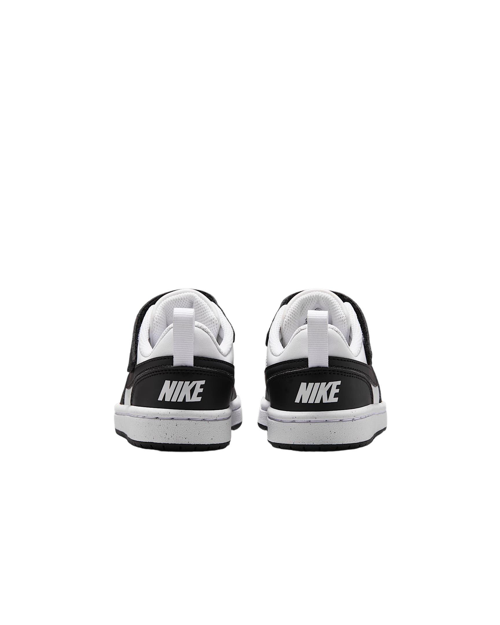 Nike Court Borough Low Preschool Boys' "White/Black" Shoe