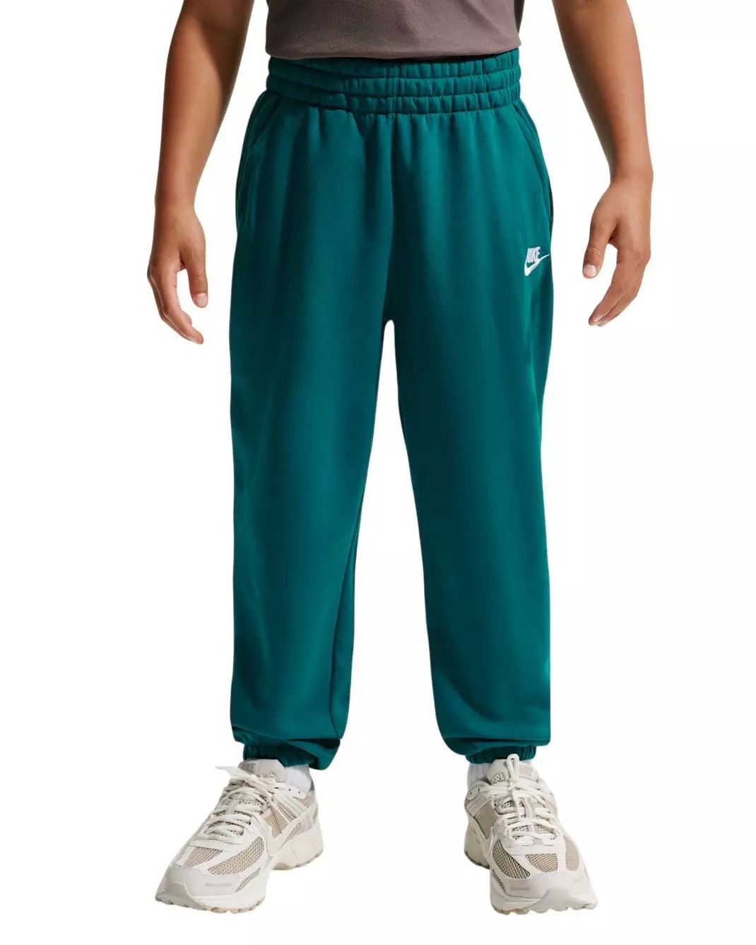 Nike Big Kids' Sportswear Club Fleece Loose Sweatpants - Teal - TEAL
