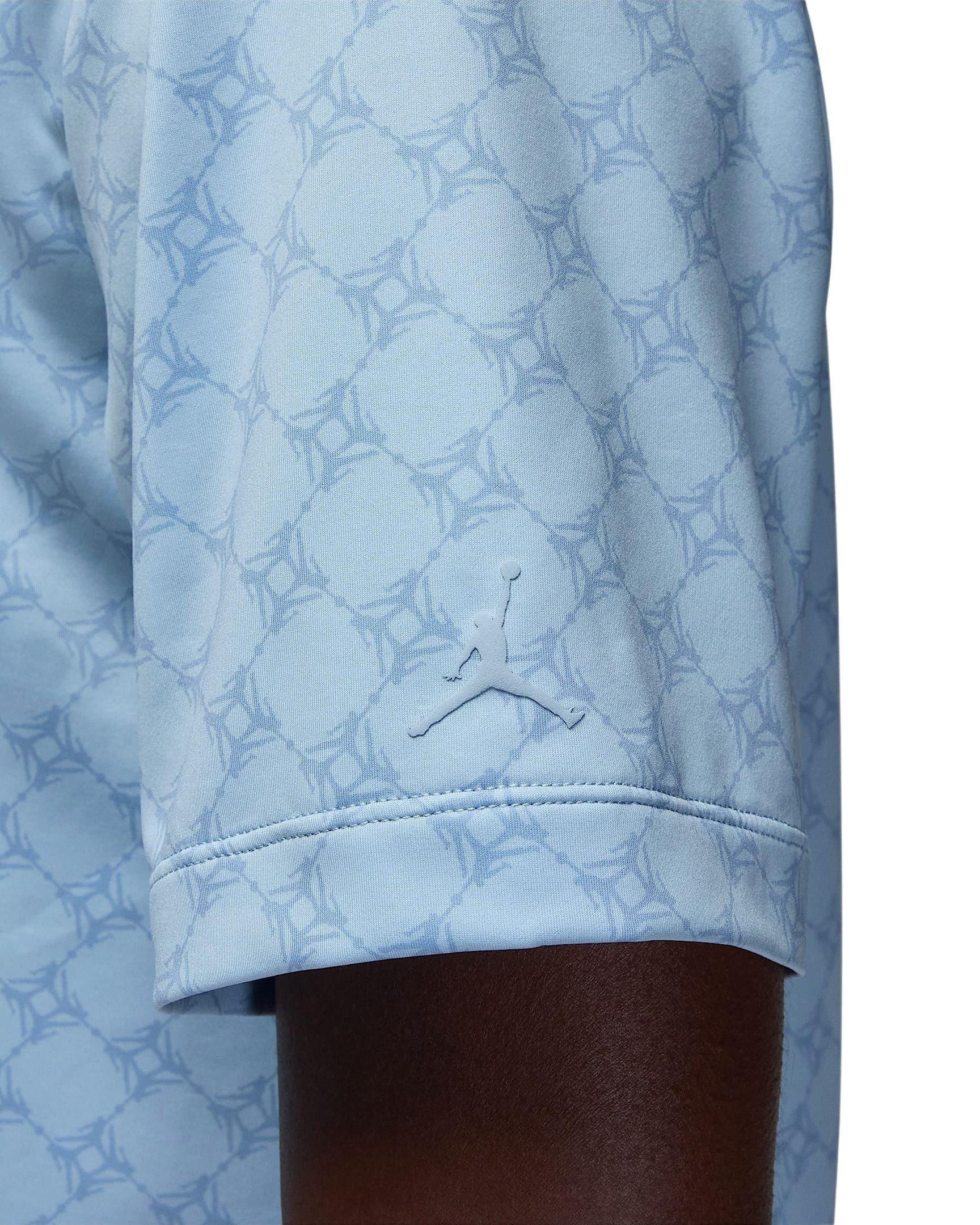 Jordan Men's Sport Printed Golf Polo-Light Blue - LT BLUE Thumbnail View 5