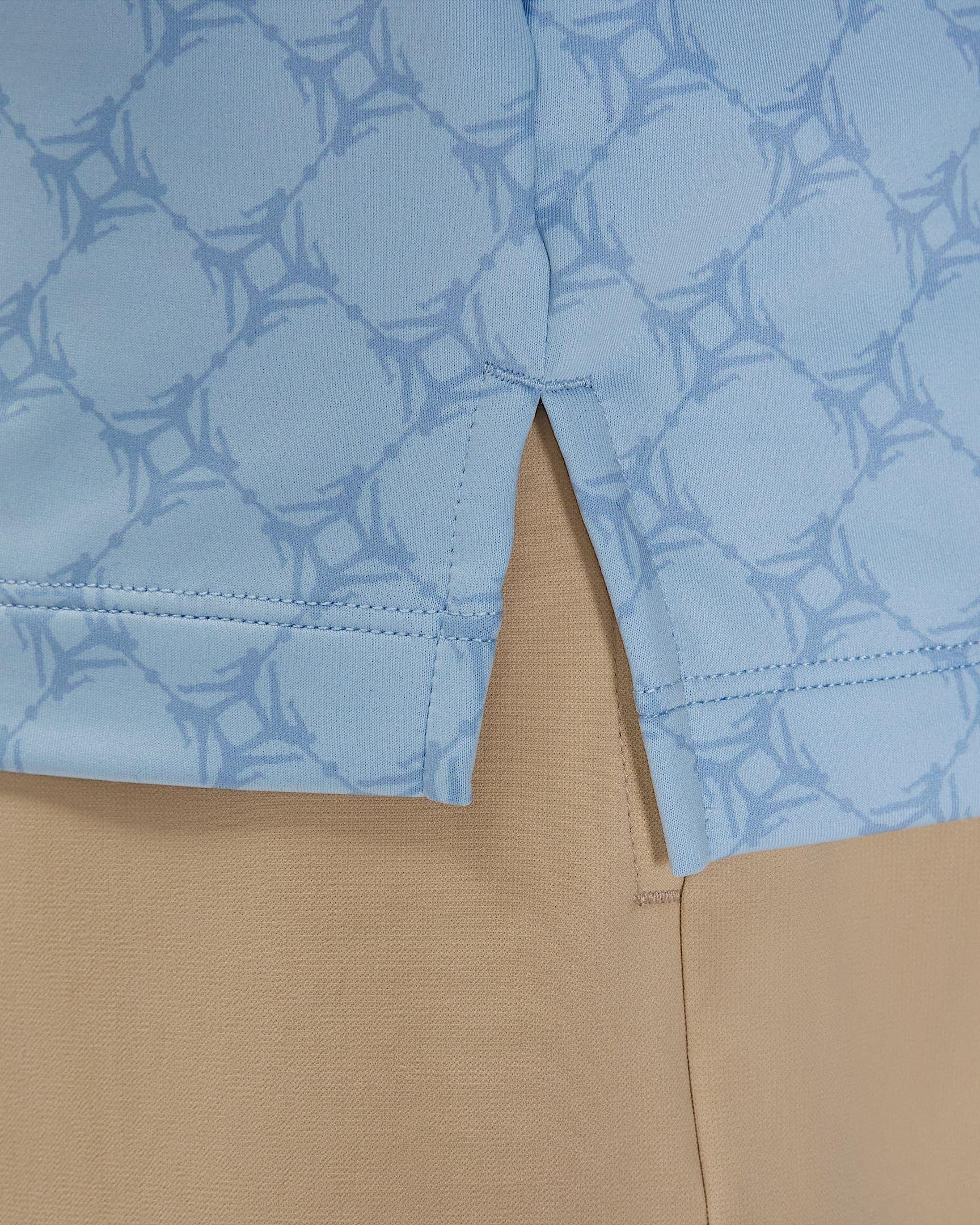 Jordan Men's Sport Printed Golf Polo-Light Blue - LT BLUE Thumbnail View 6