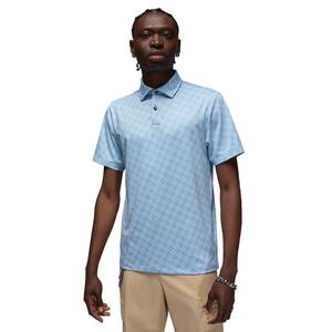 Jordan Men's Sport Printed Golf Polo-Light Blue