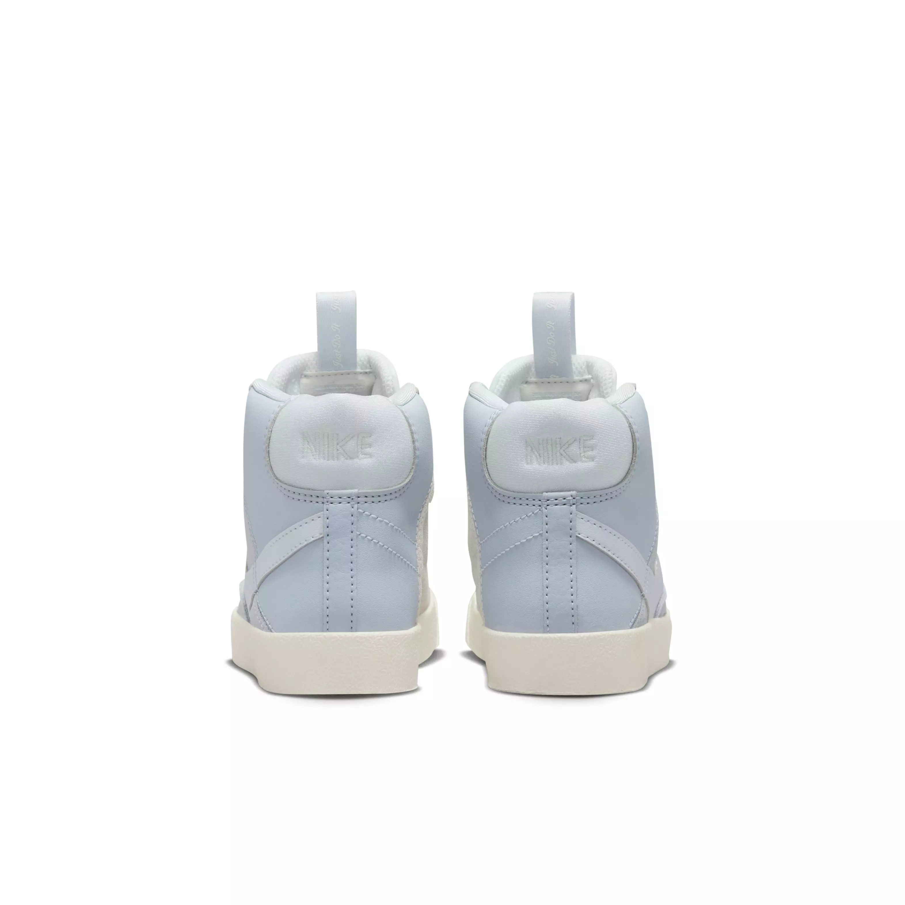 Nike Blazer Mid '77 SE D "Blue Whisper/Sail/Black/Football Grey" Preschool Girls' Shoe - BLUE/SAIL/BLACK/GREY