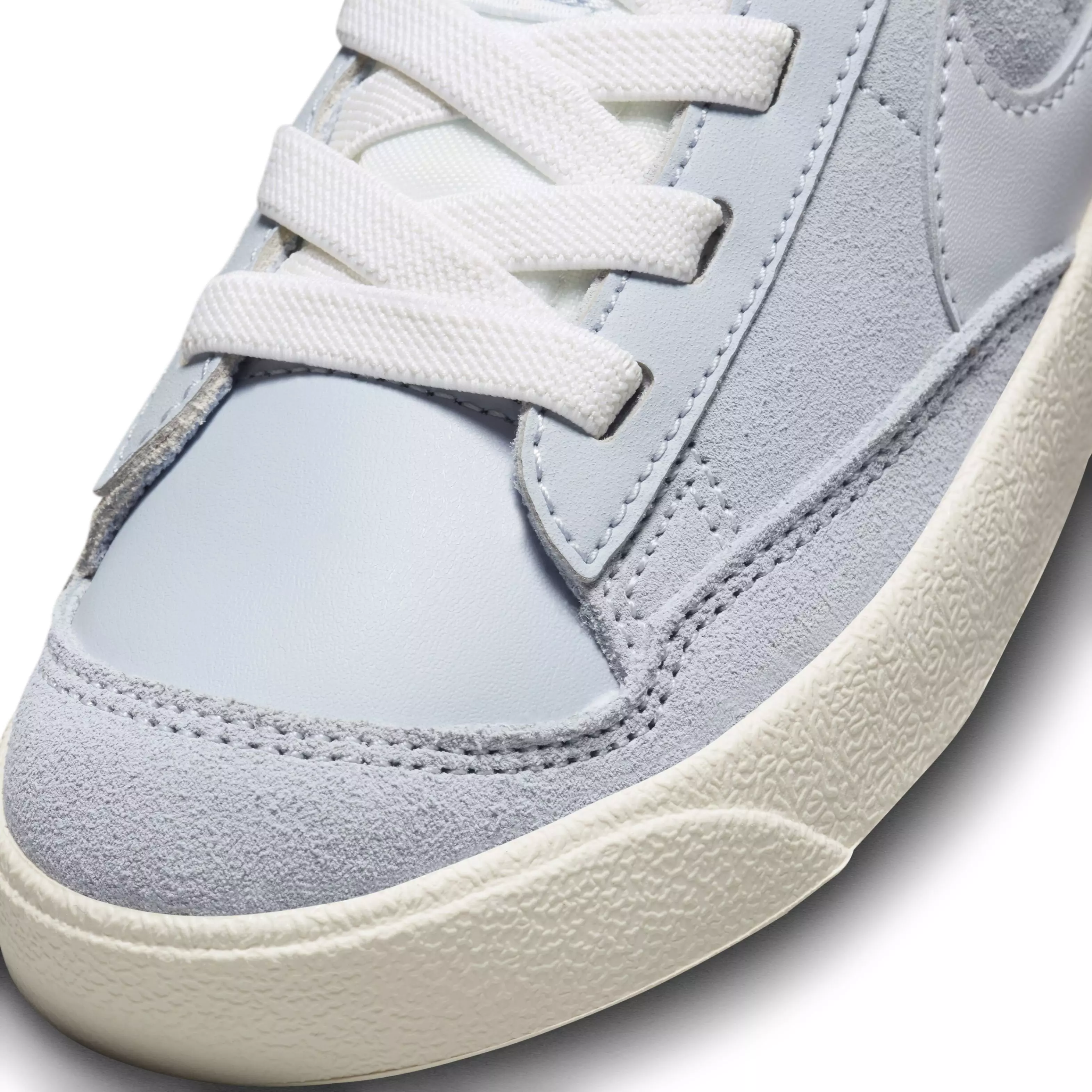 Nike Blazer Mid '77 SE D "Blue Whisper/Sail/Black/Football Grey" Preschool Girls' Shoe - BLUE/SAIL/BLACK/GREY