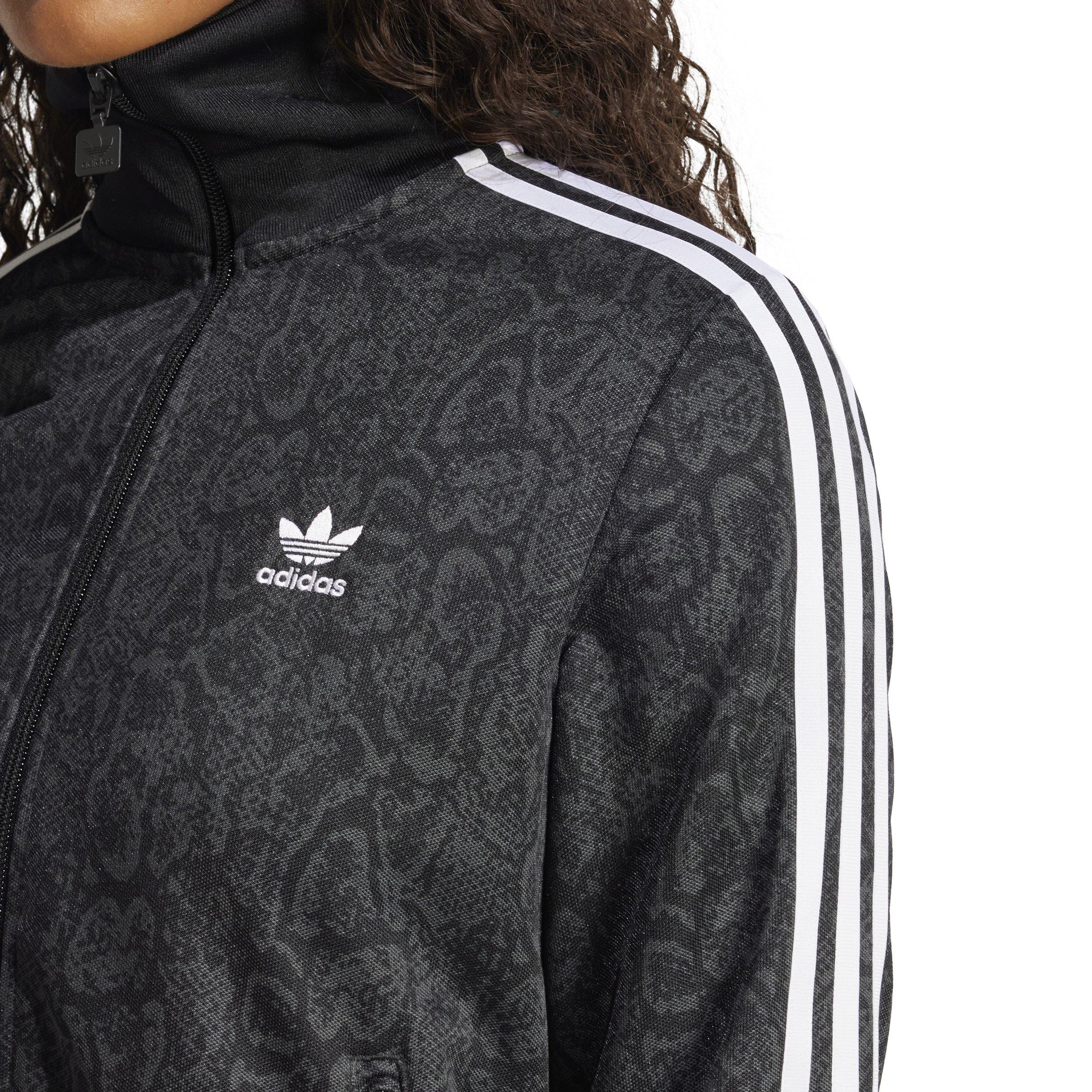 adidas Originals Women's Snake Firebird Track Top -Black
