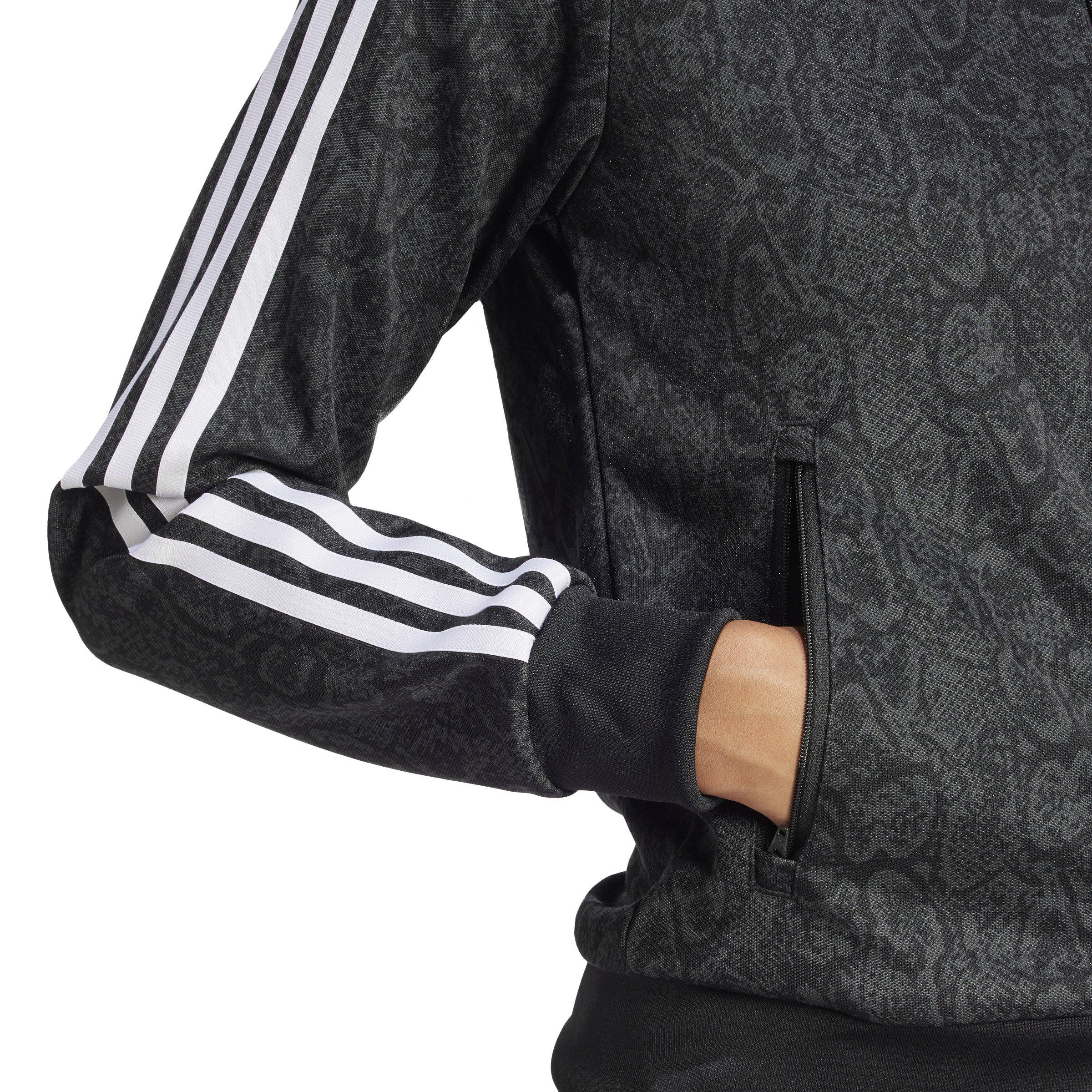 adidas Originals Women's Snake Firebird Track Top -Black