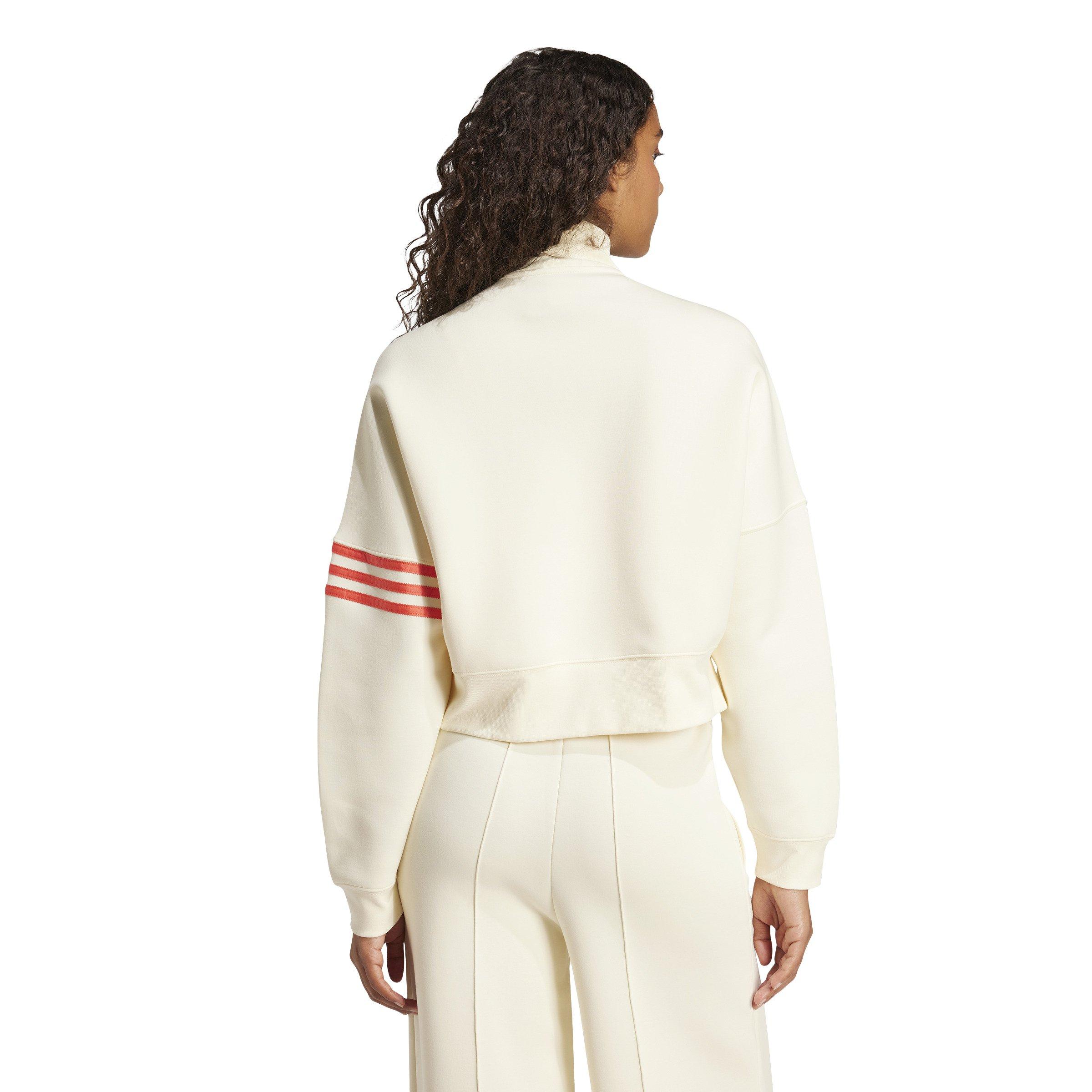 adidas Originals Women's Neuclassics Track Top -Beige - BEIGE Thumbnail View 2