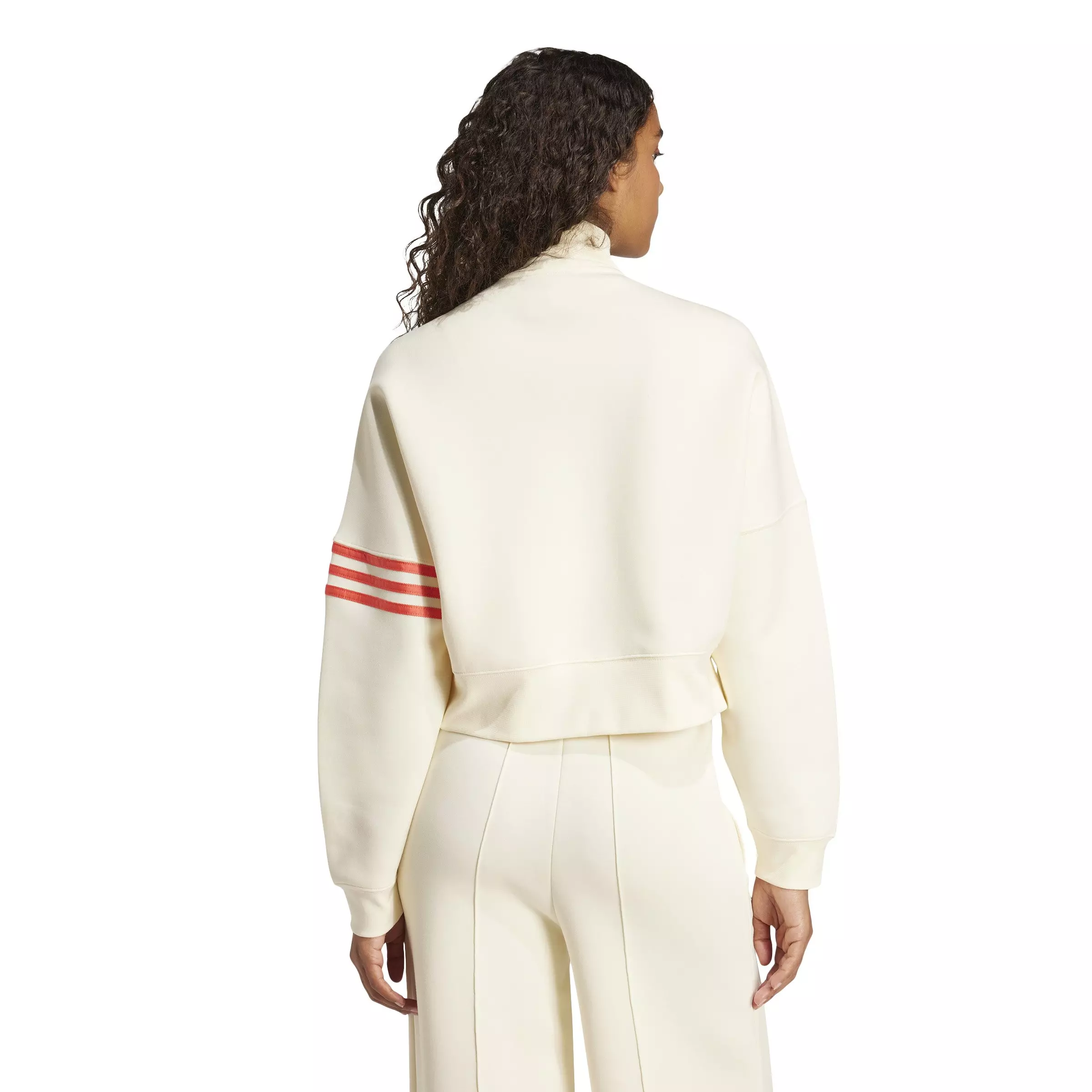 adidas Originals Women's Neuclassics Track Top -Beige - BEIGE