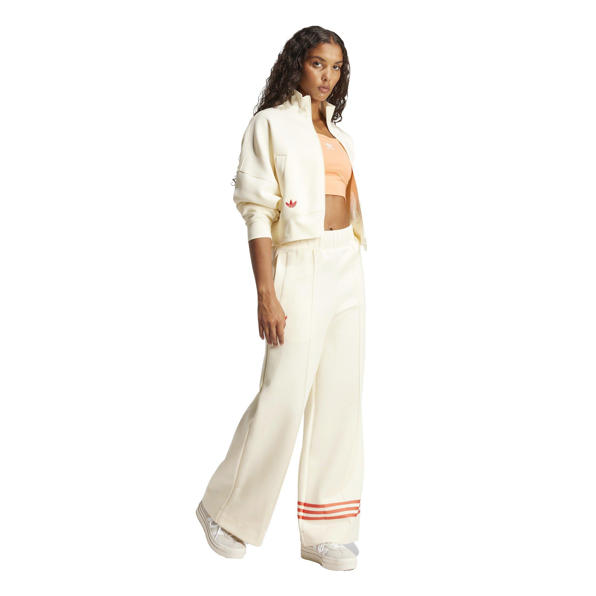 adidas Originals Women's Neuclassics Track Top -Beige - BEIGE Thumbnail View 5