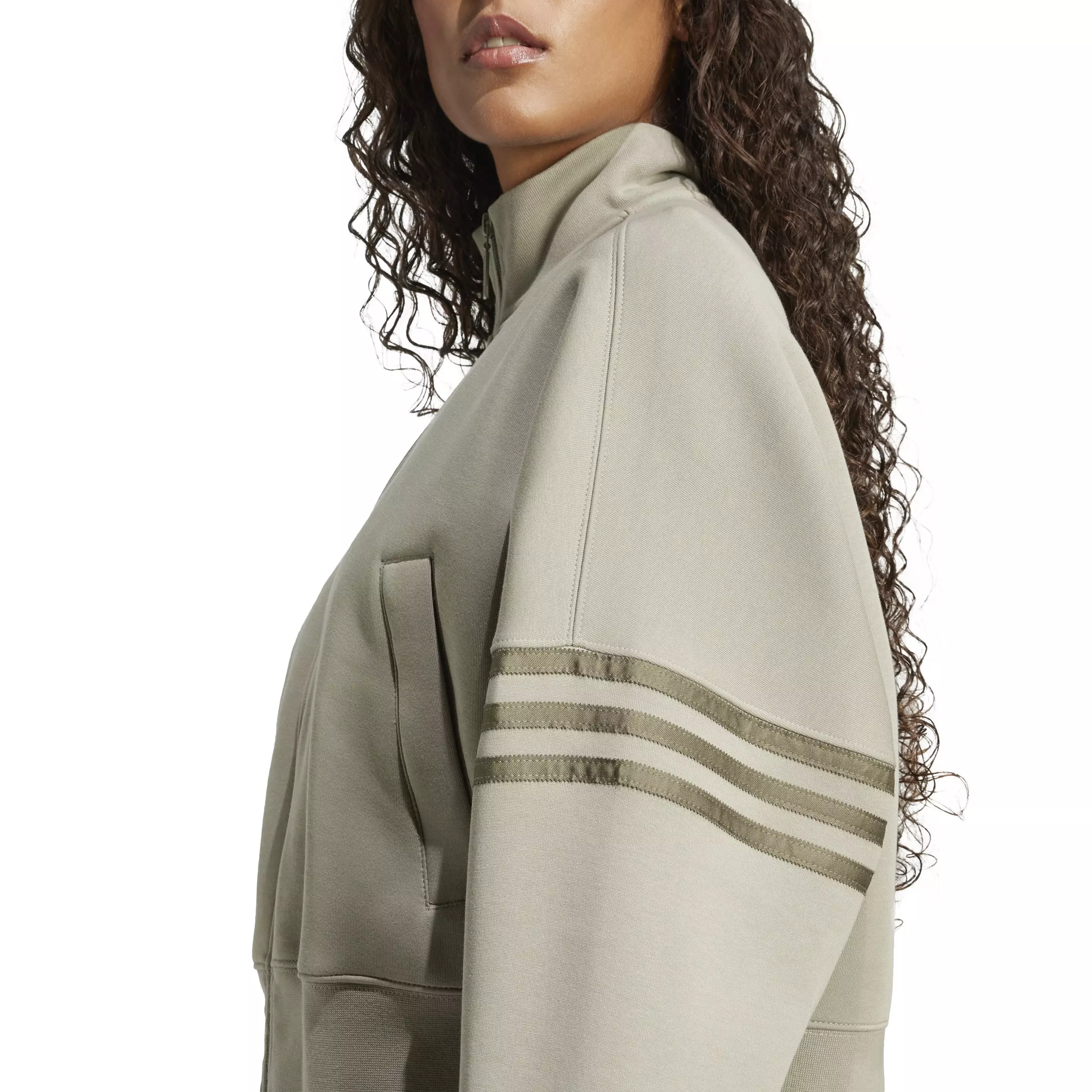 adidas Originals Women's Neuclassics Track Top - Green - GREEN