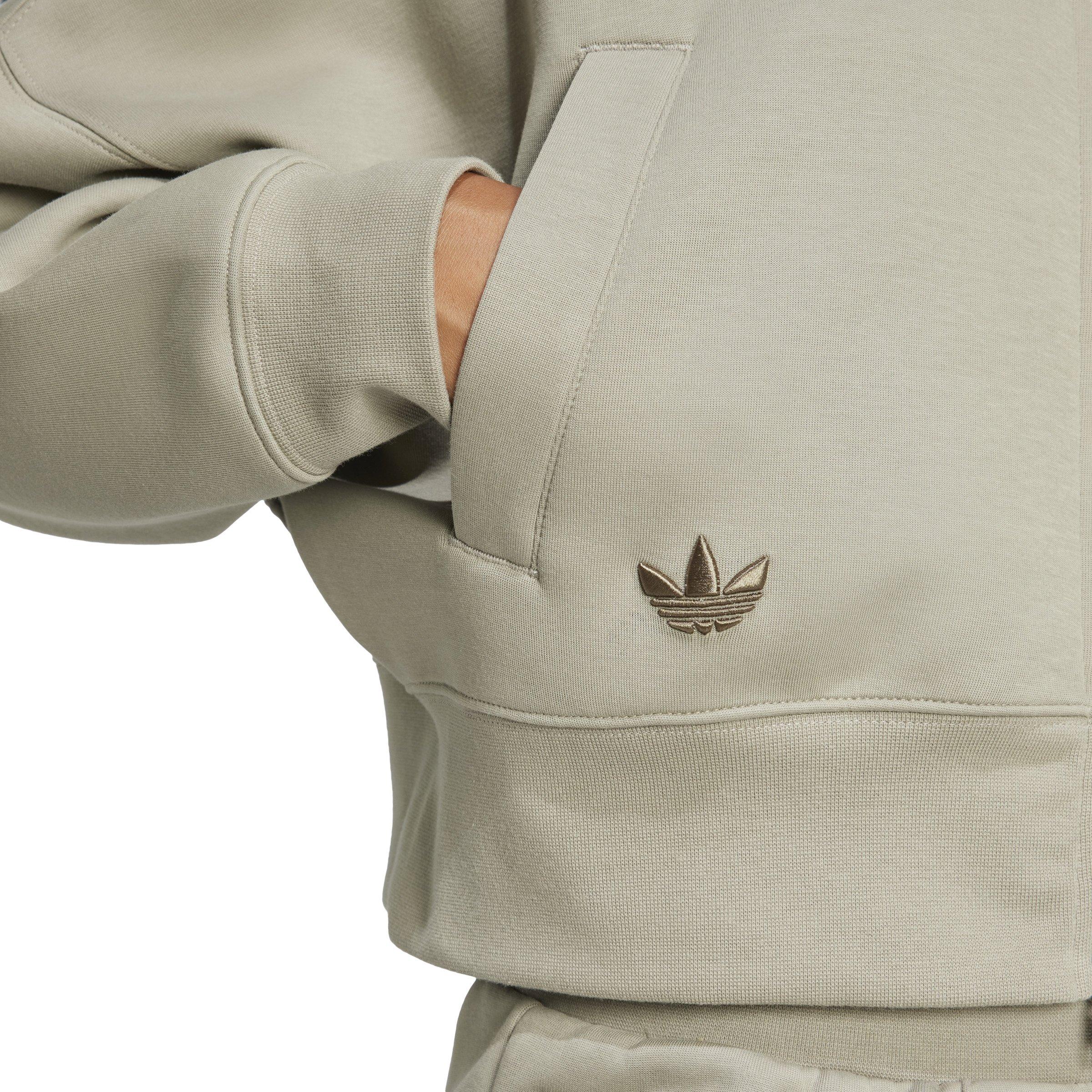 adidas Originals Women's Neuclassics Track Top - Green - GREEN Thumbnail View 4