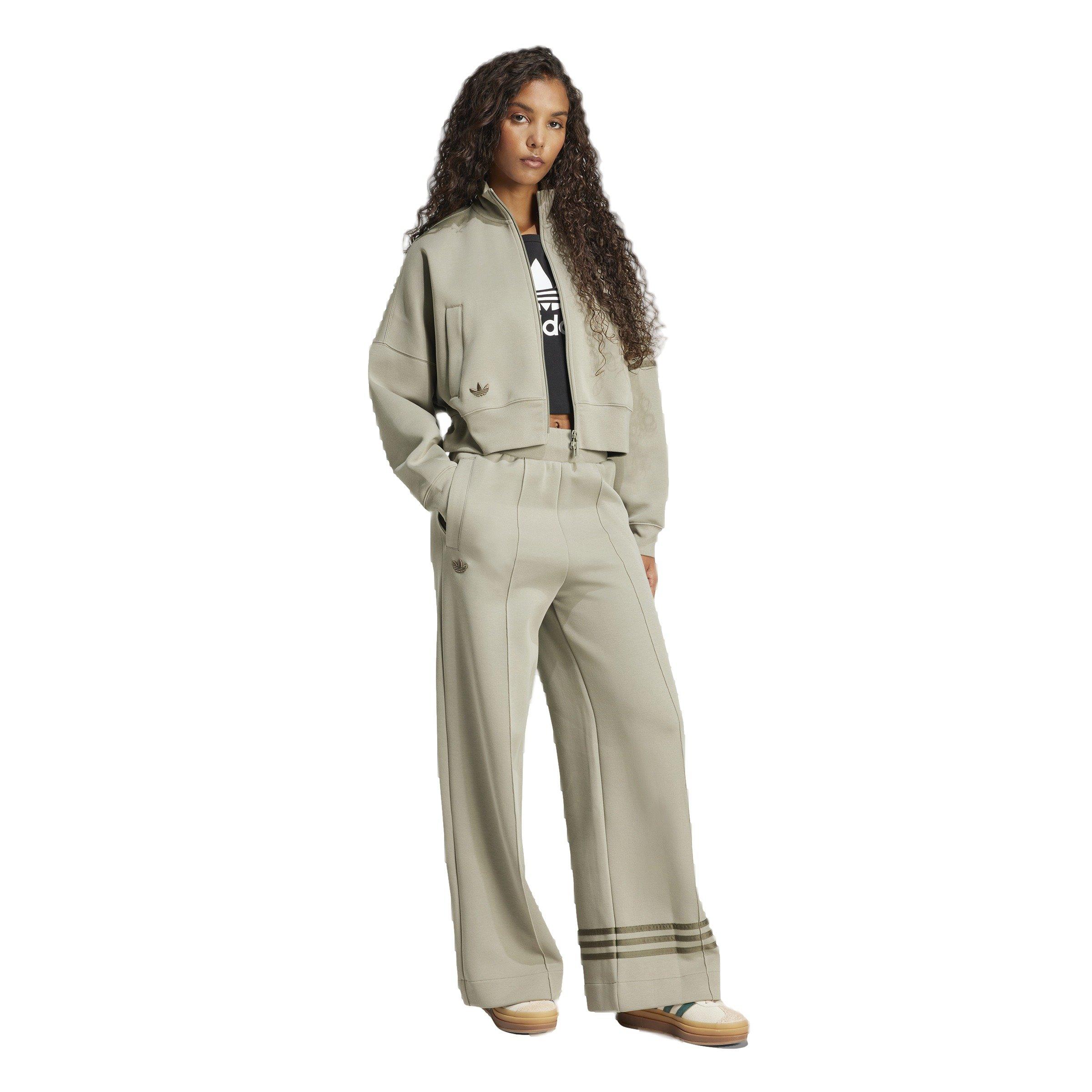 adidas Originals Women's Neuclassics Track Top - Green - GREEN Thumbnail View 5