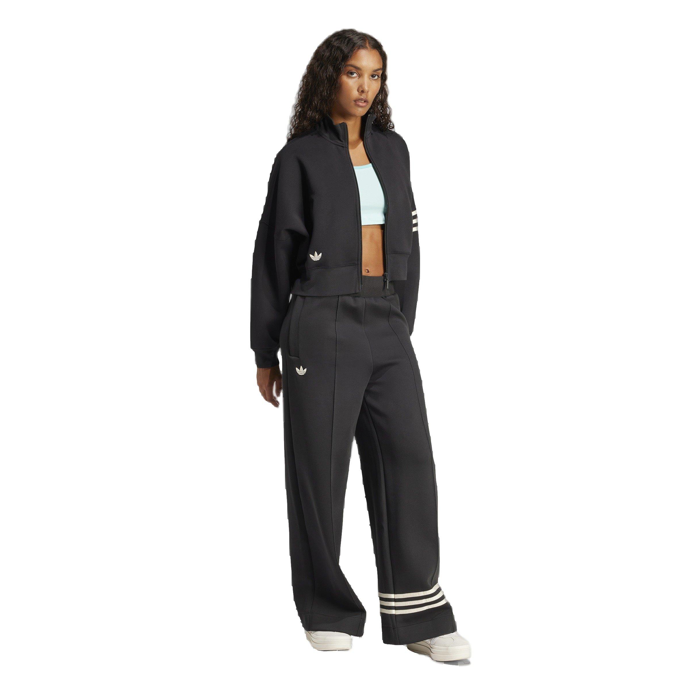 adidas Originals Women's Neuclassics Track Top - Black - BLACK Thumbnail View 5
