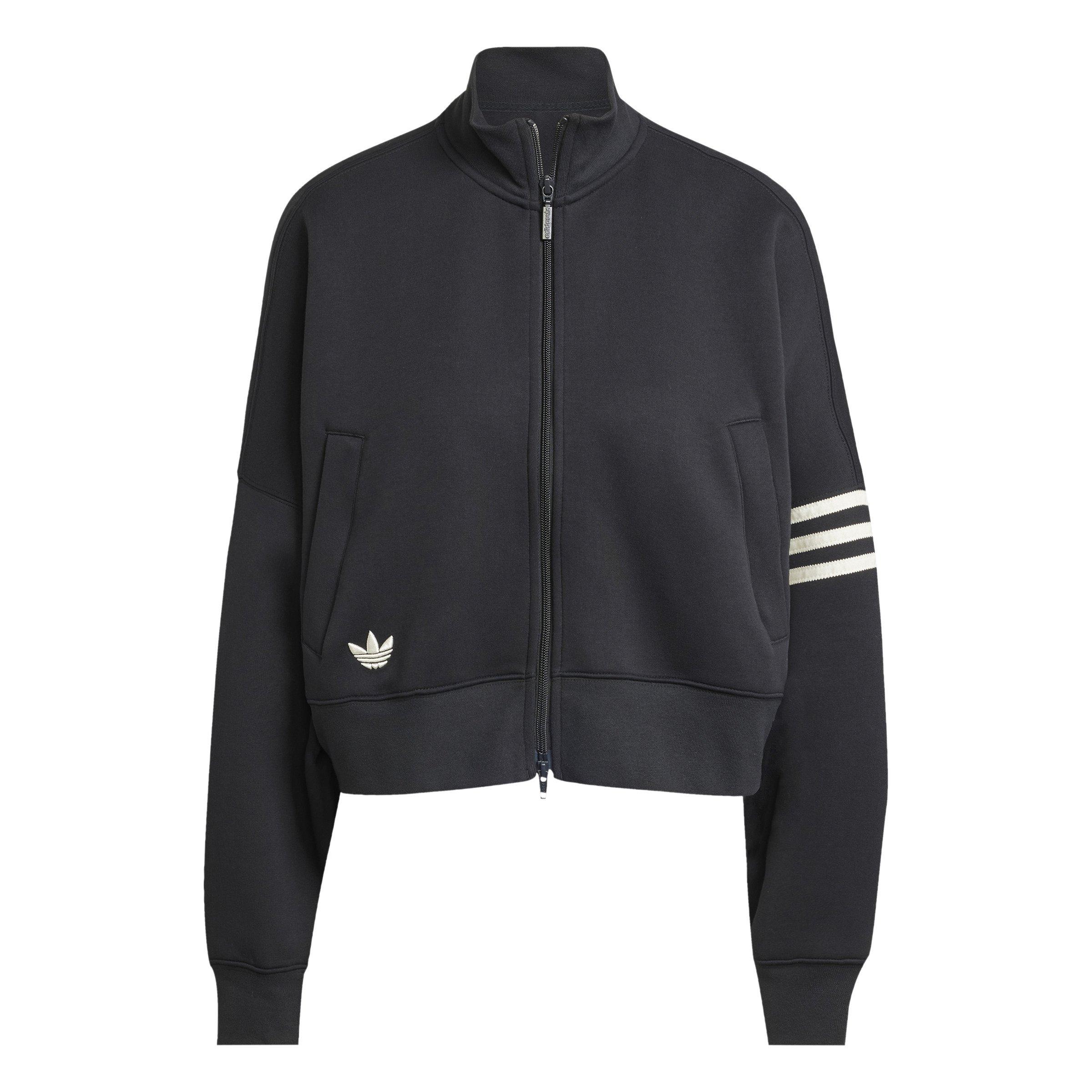 adidas Originals Women's Neuclassics Track Top - Black - BLACK Thumbnail View 6