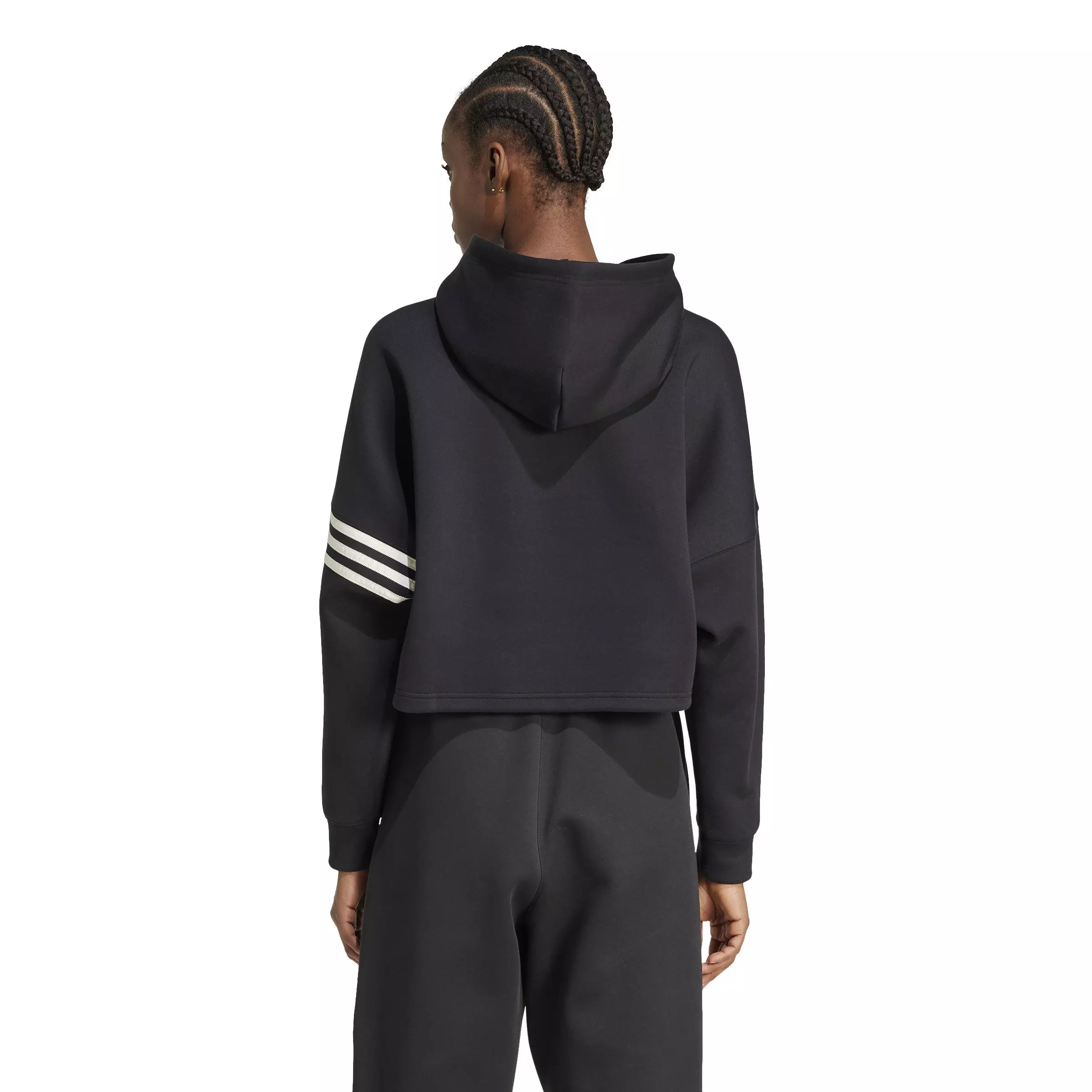 adidas Originals Women's Neuclassics Hoodie -Black - BLACK