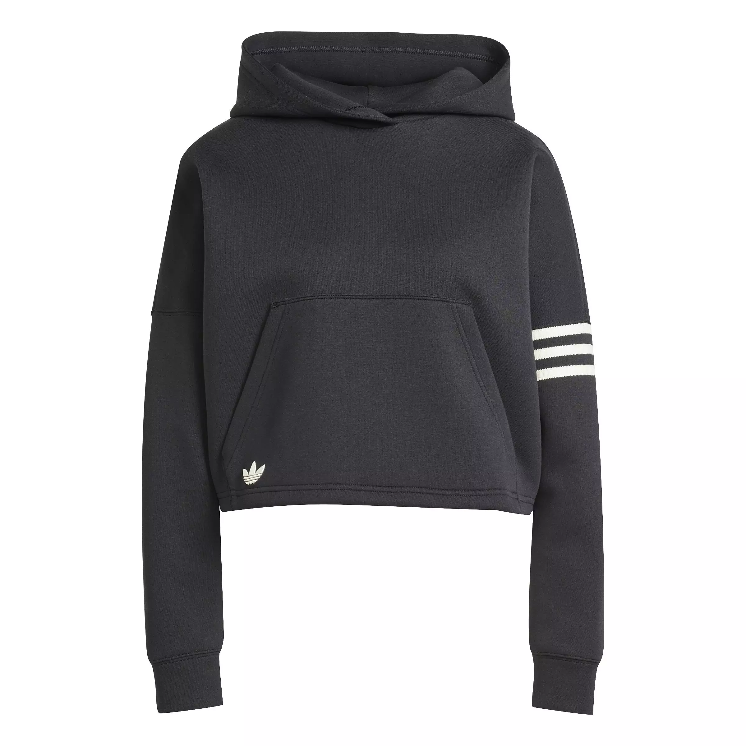 adidas Originals Women's Neuclassics Hoodie -Black - BLACK