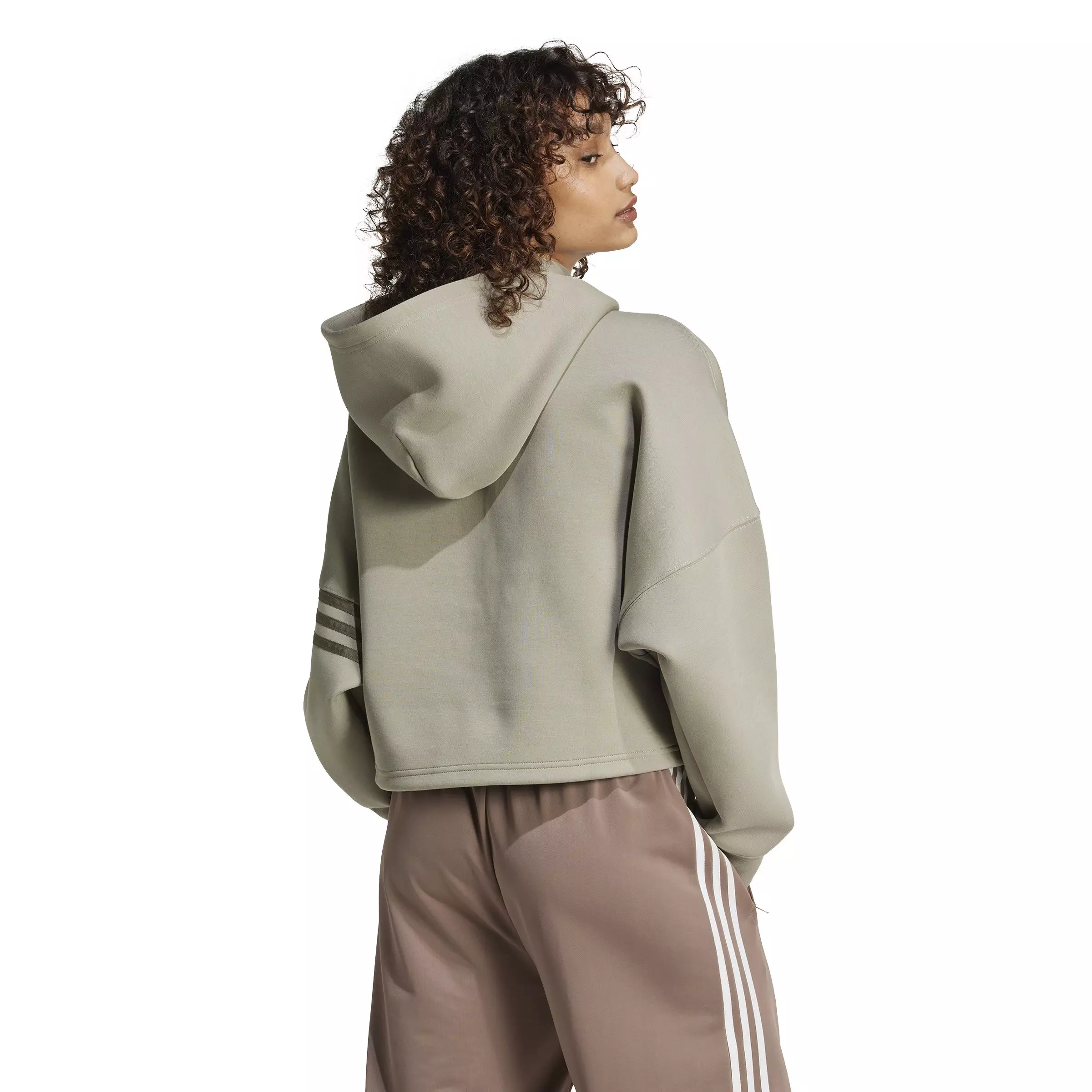 adidas Originals Women's Neuclassics Hoodie -Green - GREEN