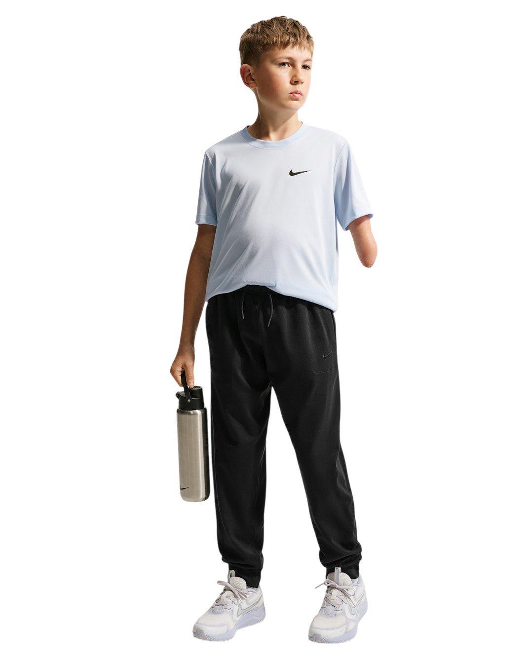 Nike Primary Nano Dri-FIT UV Big Boys' Black Nano Joggers