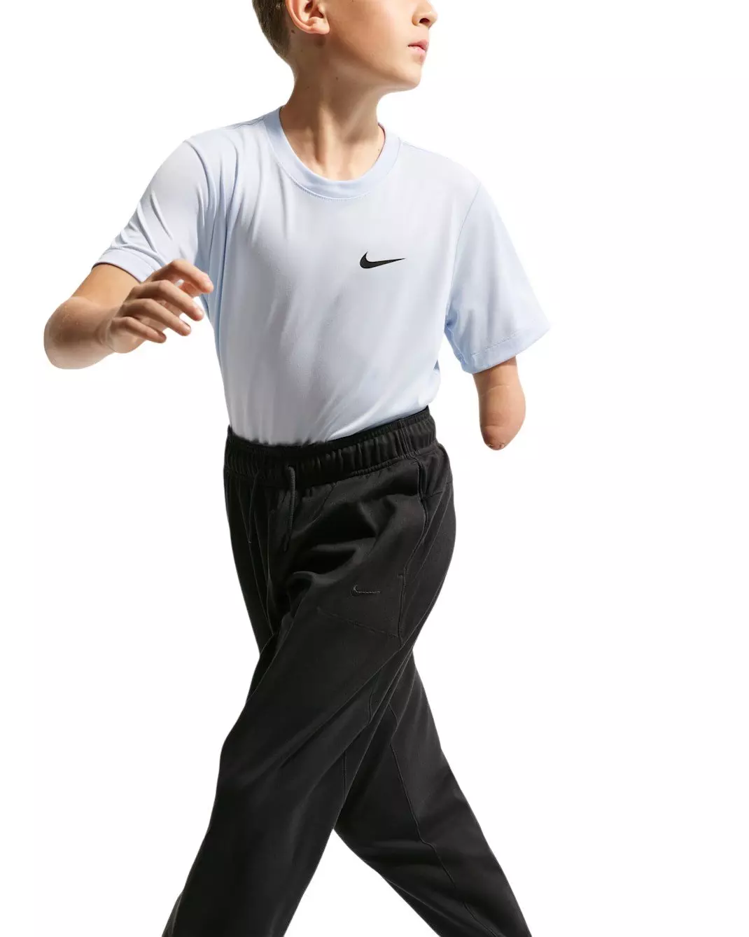 Nike Big Boys' Primary Nano Dri-FIT UV Nano Joggers - Black - BLACK