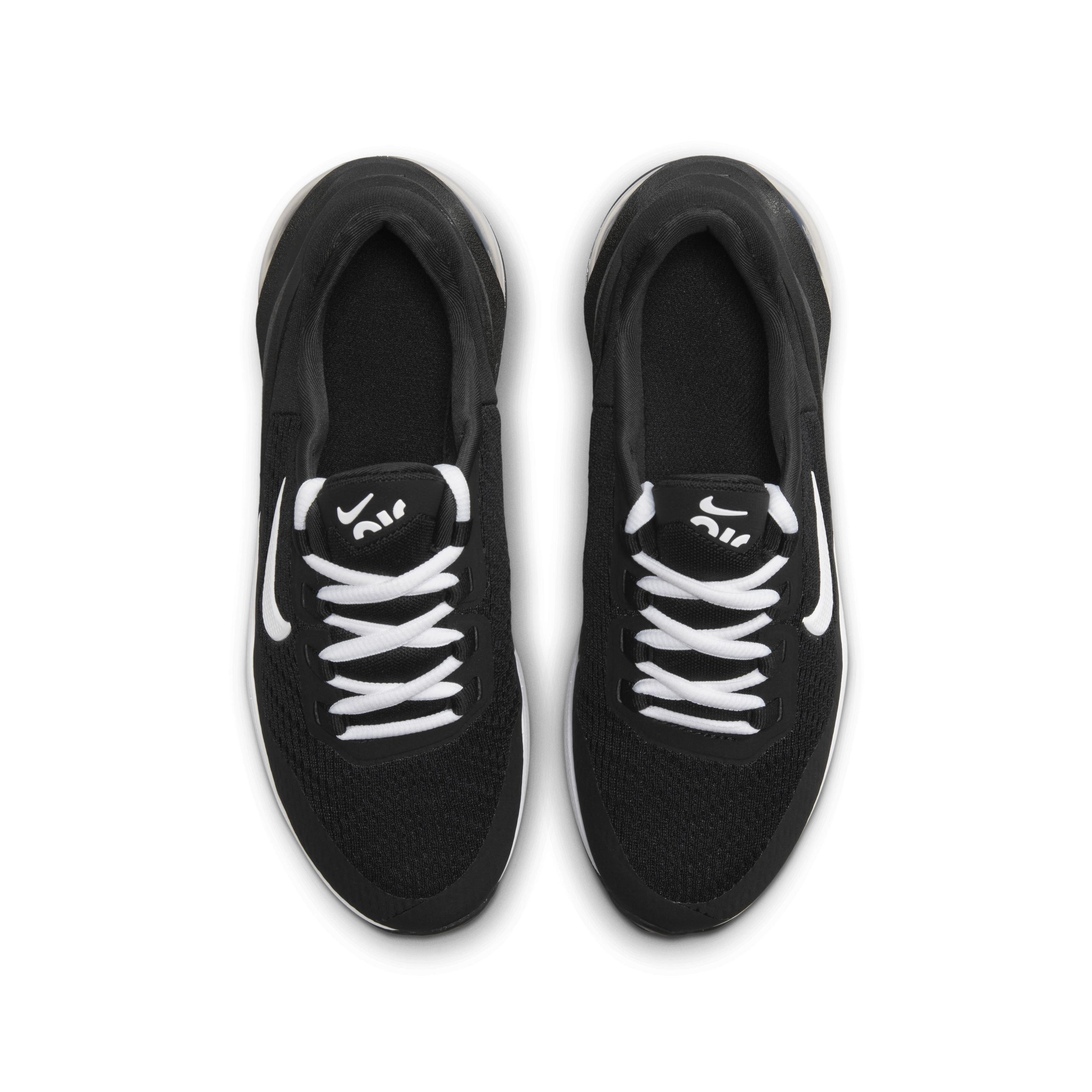 Nike Air Max 270 GO "Black/White" Grade School Boys' Shoe - BLACK/WHITE Thumbnail View 4