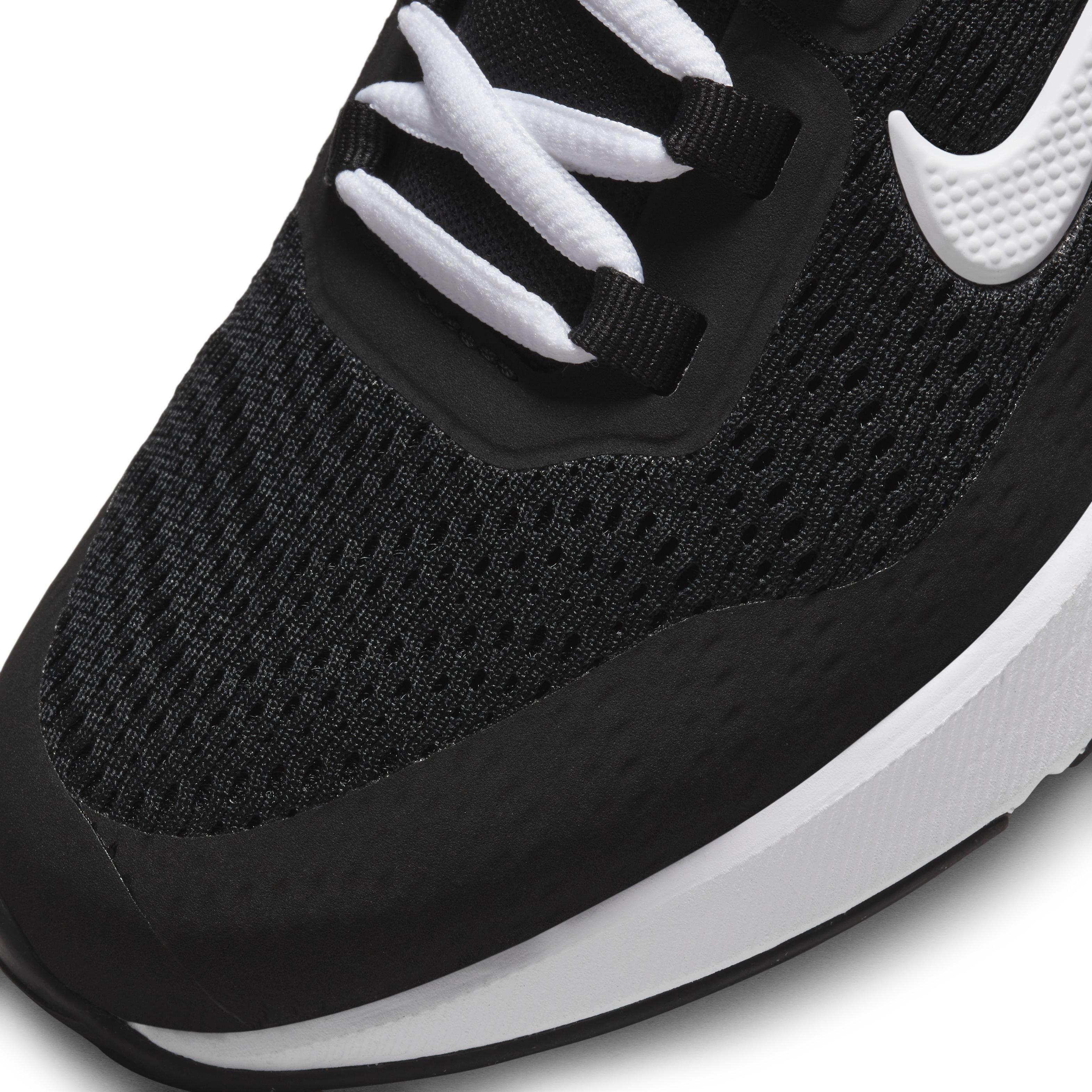 Nike Air Max 270 GO "Black/White" Grade School Boys' Shoe - BLACK/WHITE Thumbnail View 7