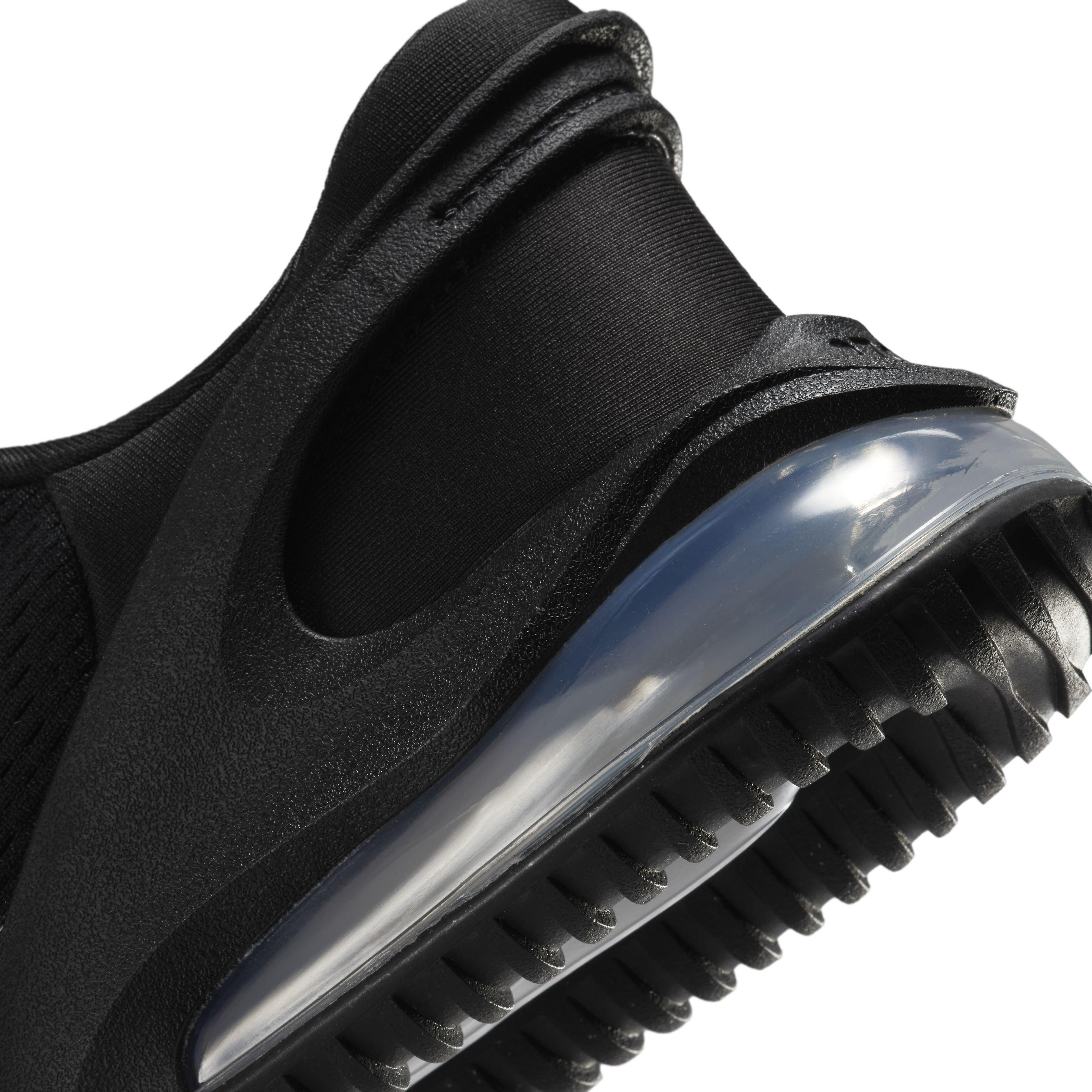 Nike Air Max 270 GO "Black/White" Grade School Boys' Shoe - BLACK/WHITE Thumbnail View 8