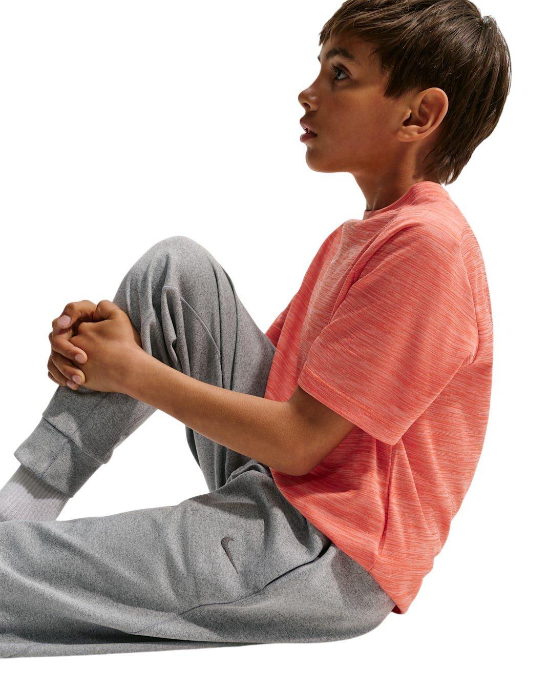 Nike Primary Nano Dri-FIT UV Big Boys' Grey Nano Joggers