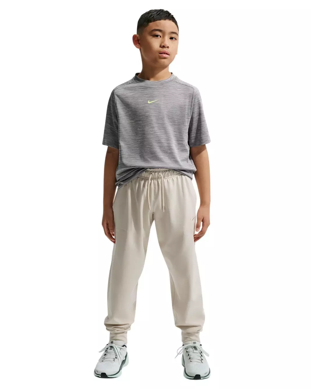 Nike Big Boys' Primary Nano Dri-FIT UV Nano Joggers - Beige - BEIGE