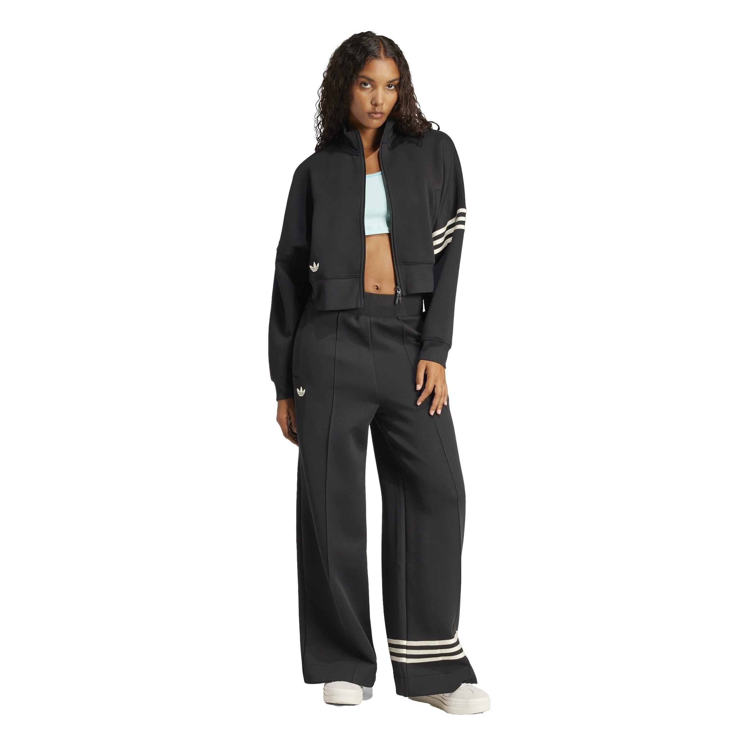 adidas Originals Women's Adicolor Neuclassics Tracksuit Bottoms -Black - BLACK Thumbnail View 5