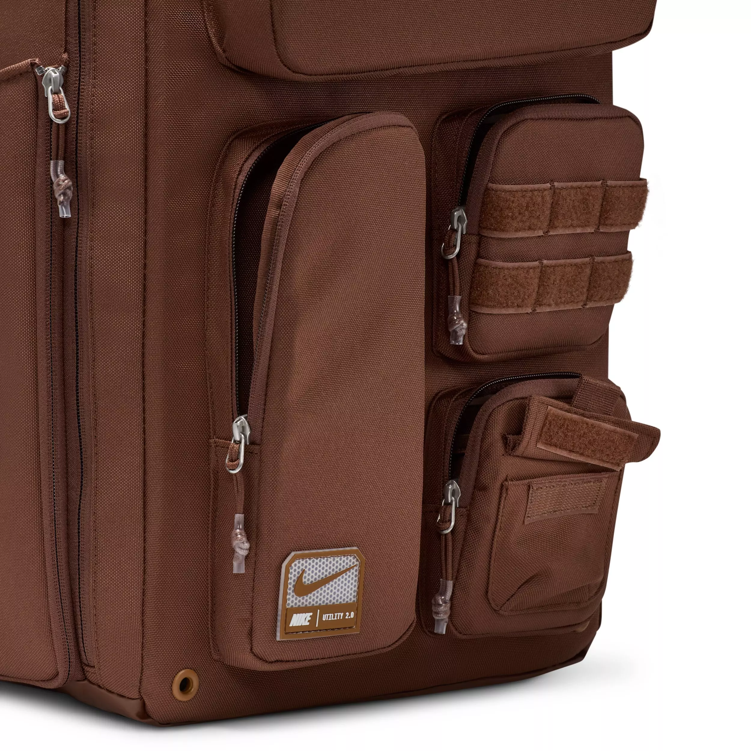 Nike Utility Elite Backpack-Brown - BROWN