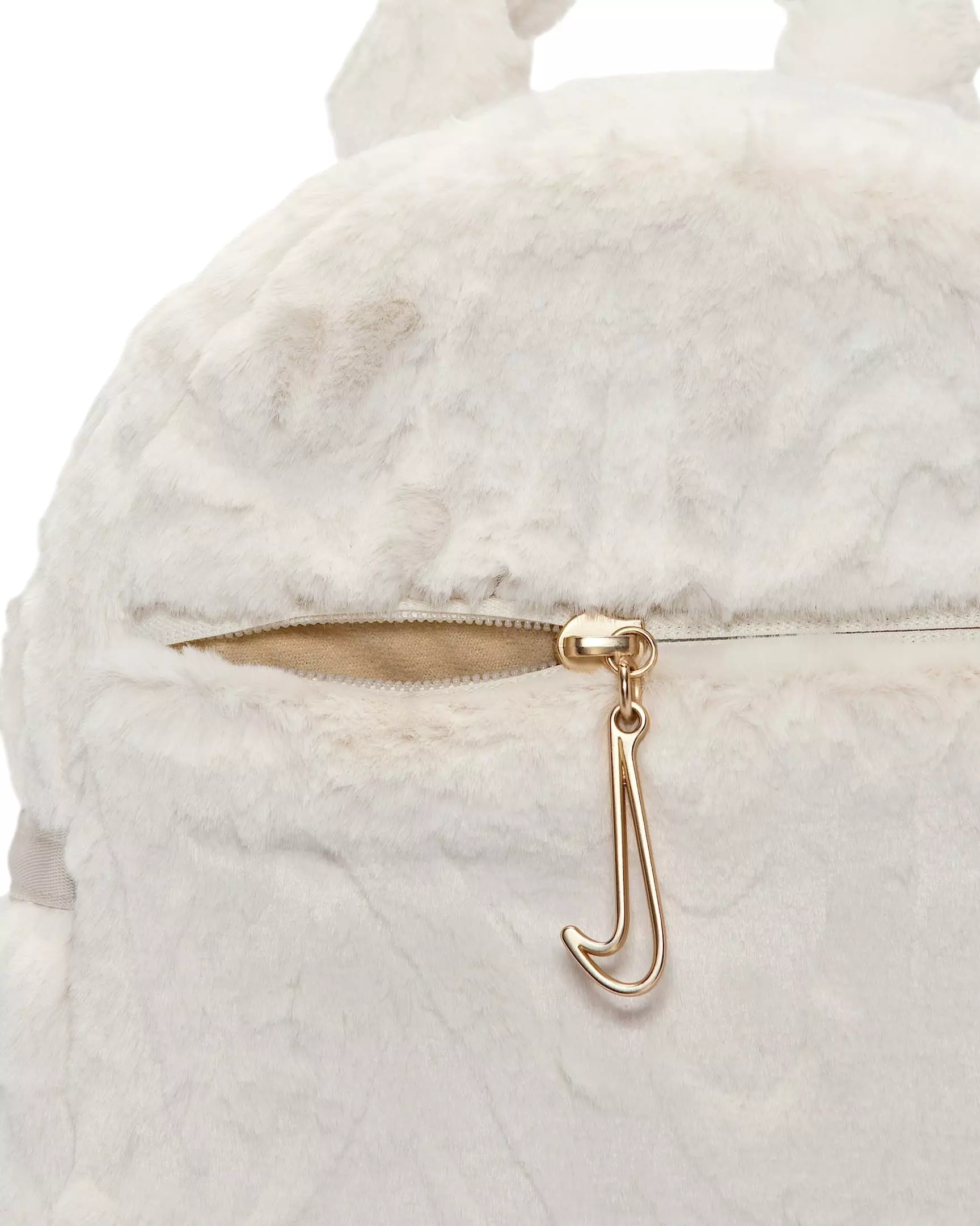 Nike Sportswear Futura Faux Fur Mini Backpack -Grey - GREY