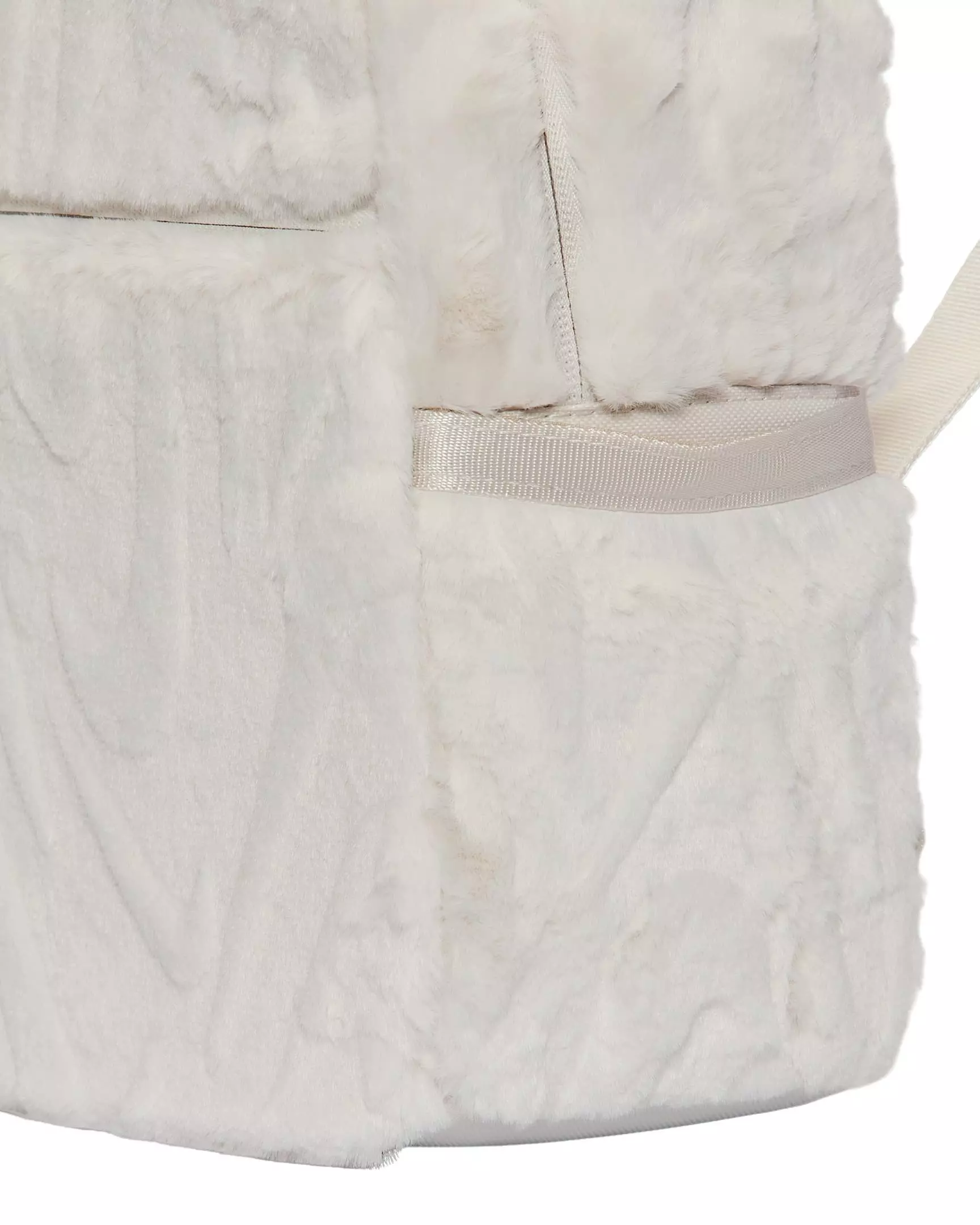 Nike Sportswear Futura Faux Fur Mini Backpack -Grey - GREY