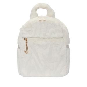 Nike Sportswear Futura Faux Fur Mini Backpack -Grey