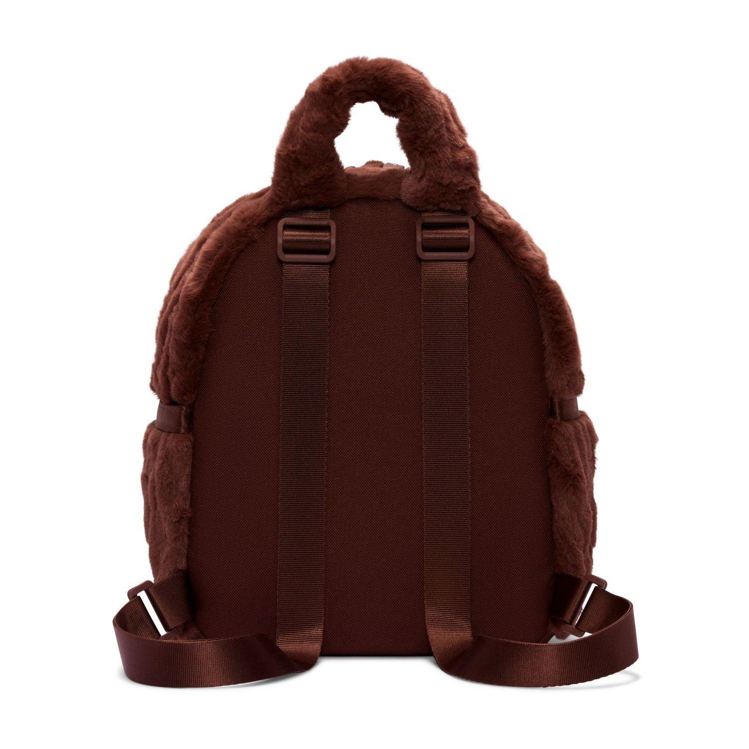 Nike Sportswear Futura Faux Fur Mini Brown Backpack