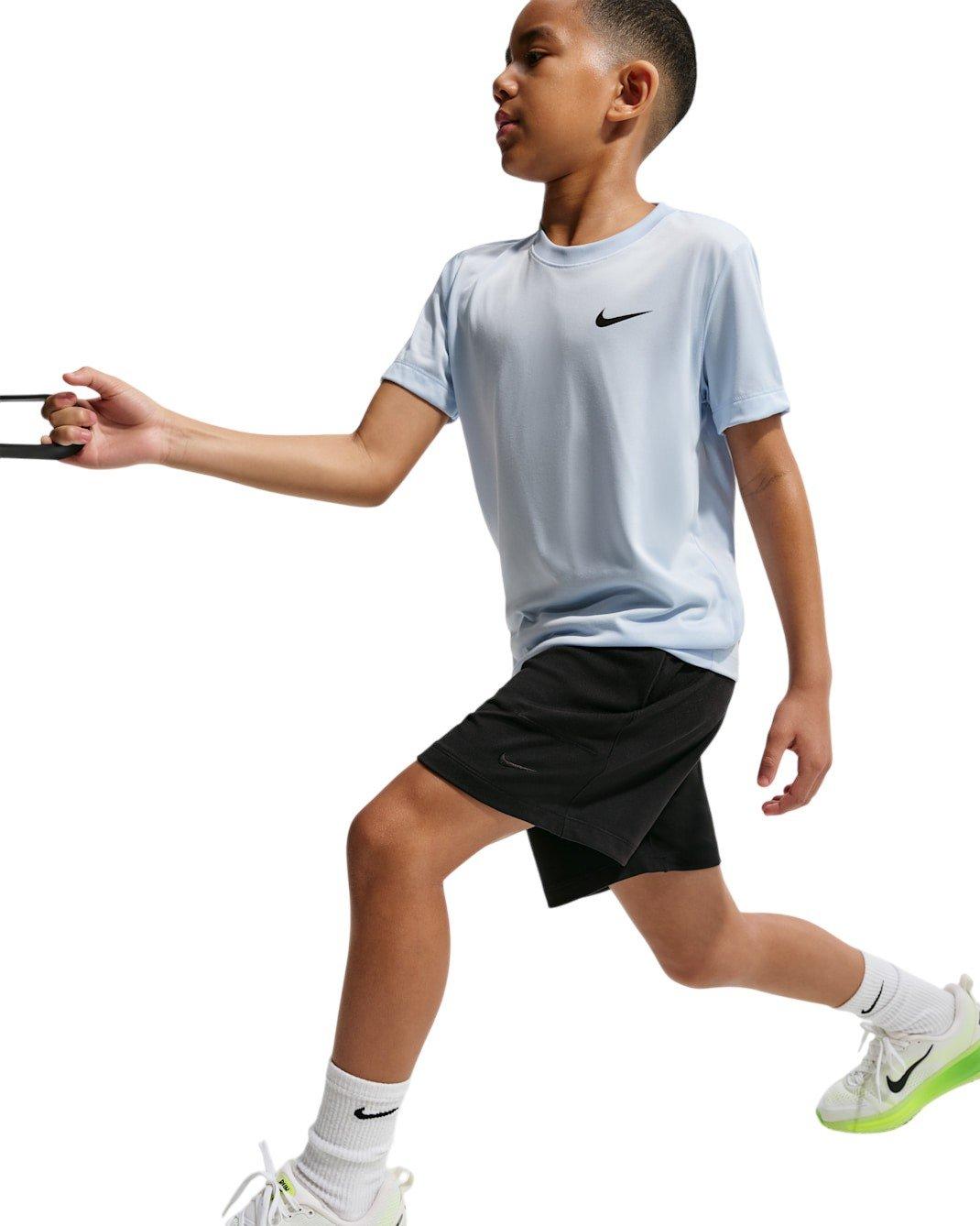 Nike Big Boys' Primary Nano Dri-FIT 7" Shorts - Black - BLACK Thumbnail View 3