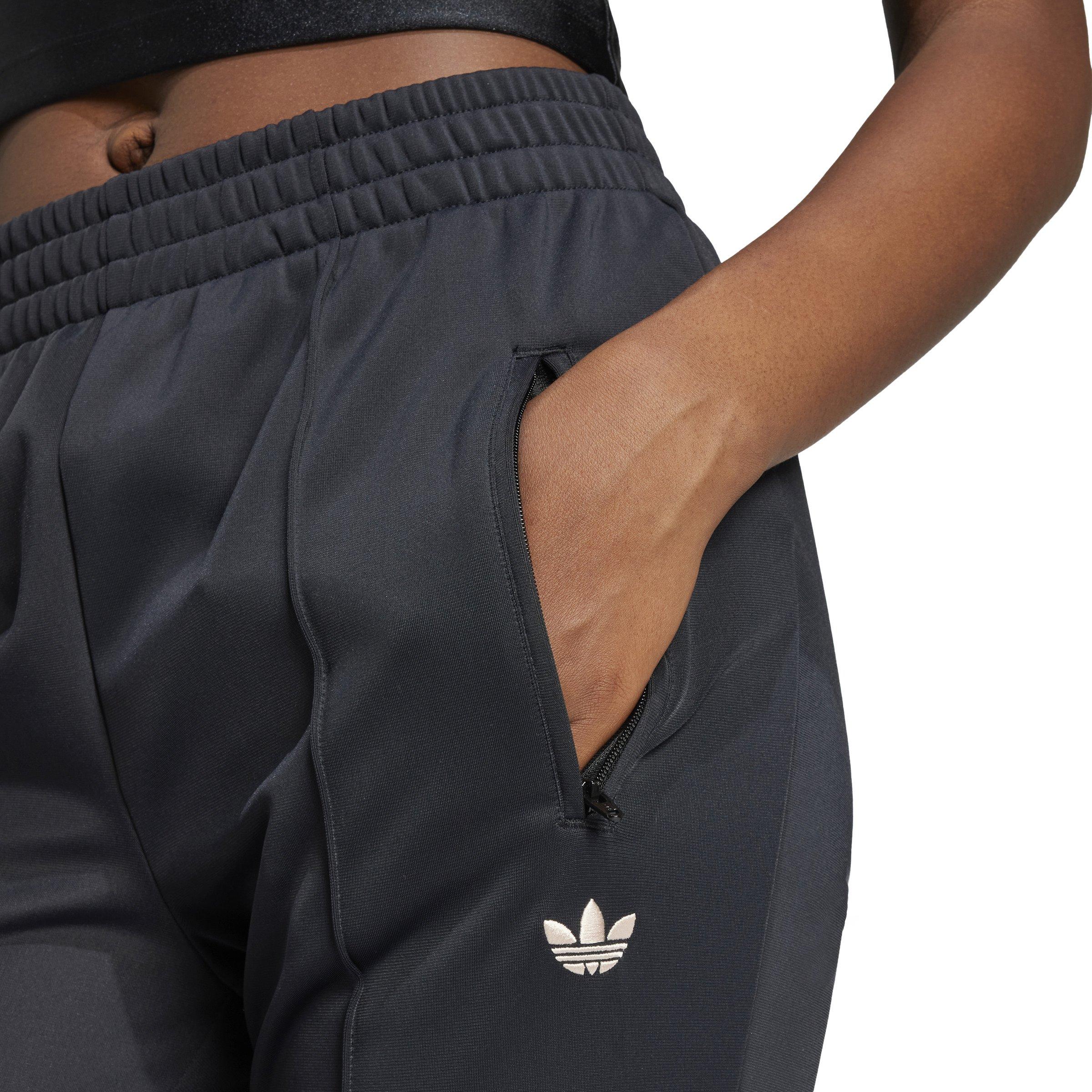 adidas Originals Women's 3-Stripes Flared Firebird Track Pants -Black - BLACK Thumbnail View 3