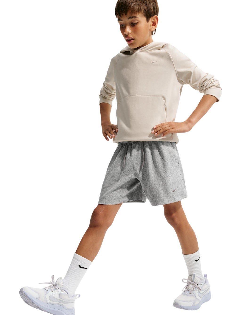 Nike Primary Nano Dri-FIT Big Boys' Grey 7" Shorts